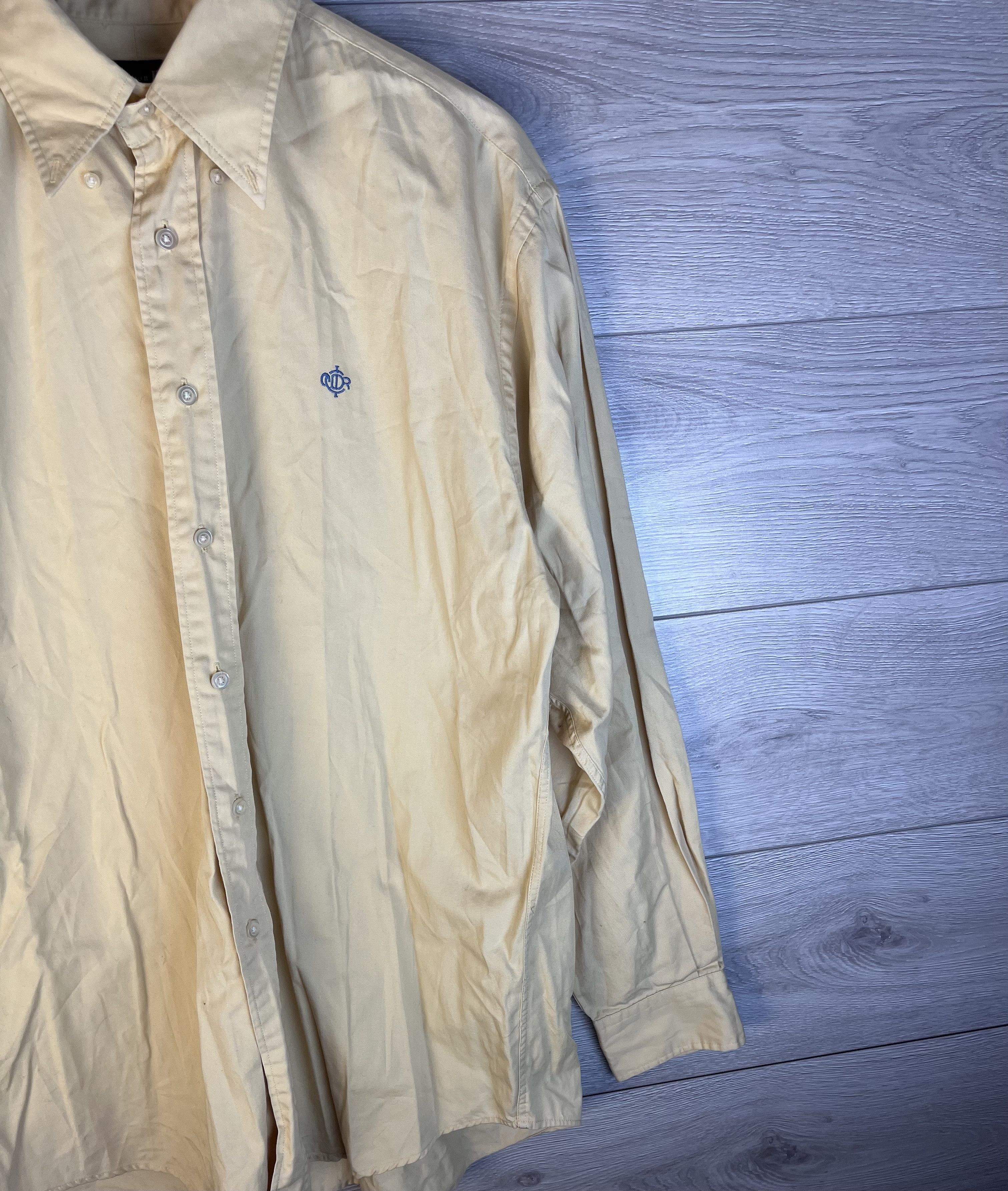 Other Vintage Button Down Shirt Christian Dior Monsievr size L Size US L / EU 52-54 / 3 - 3 Thumbnail