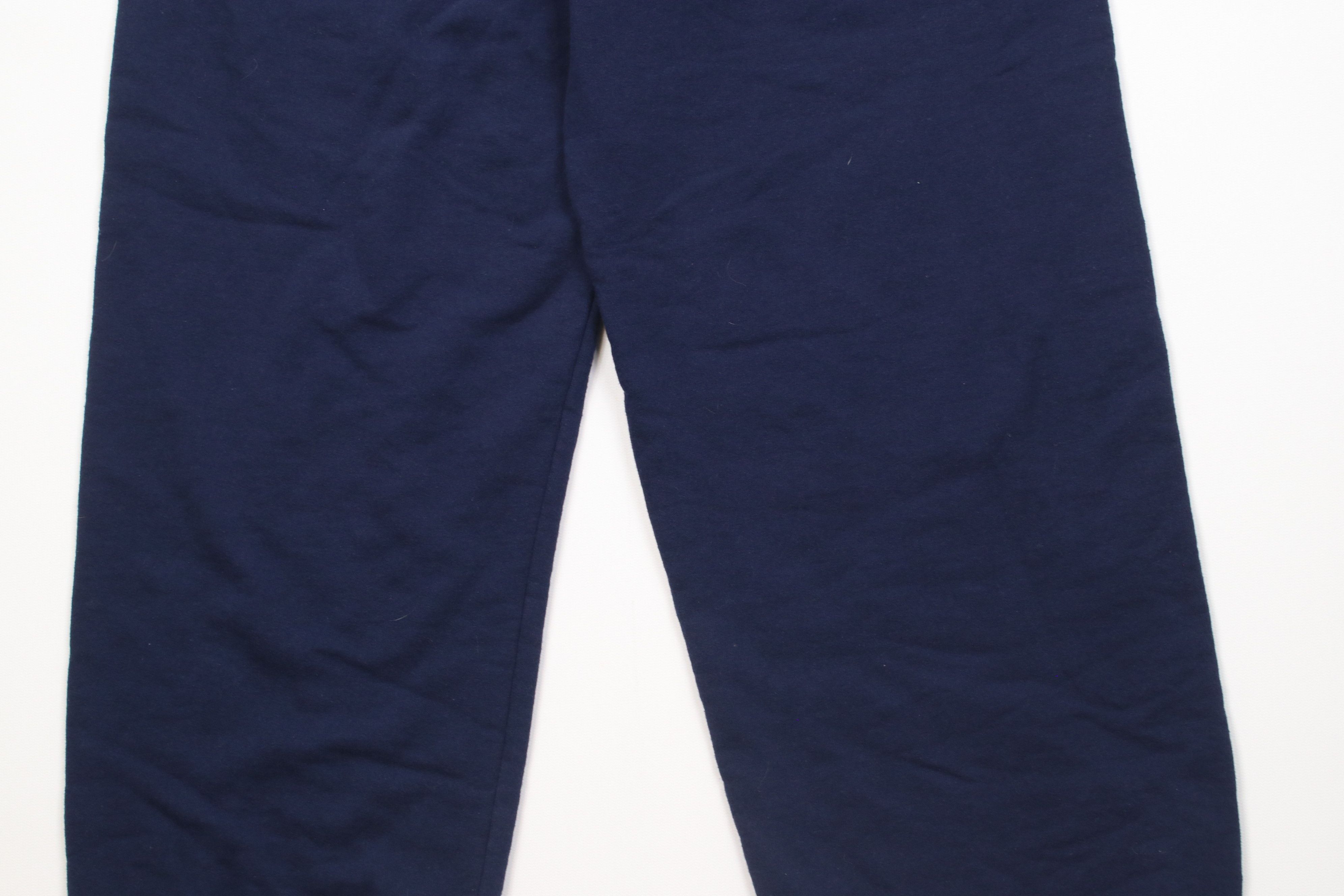 Vintage Vintage Y2K Streetwear Cuffed Sweatpants Joggers Navy Blue Size US 32 / EU 48 - 3 Thumbnail