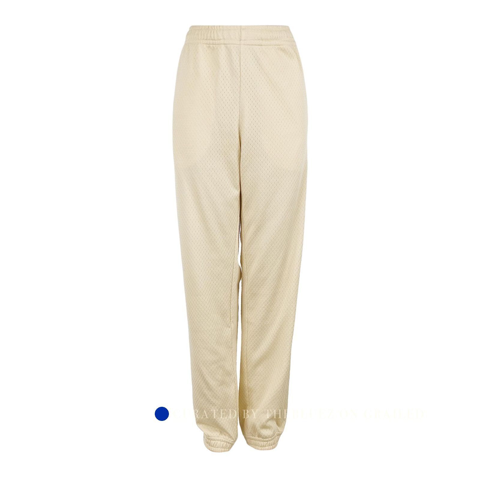 Gucci Beige Stripe Mesh Joggers in Size 32 Size US 32 / EU 48 - 1 Thumbnail