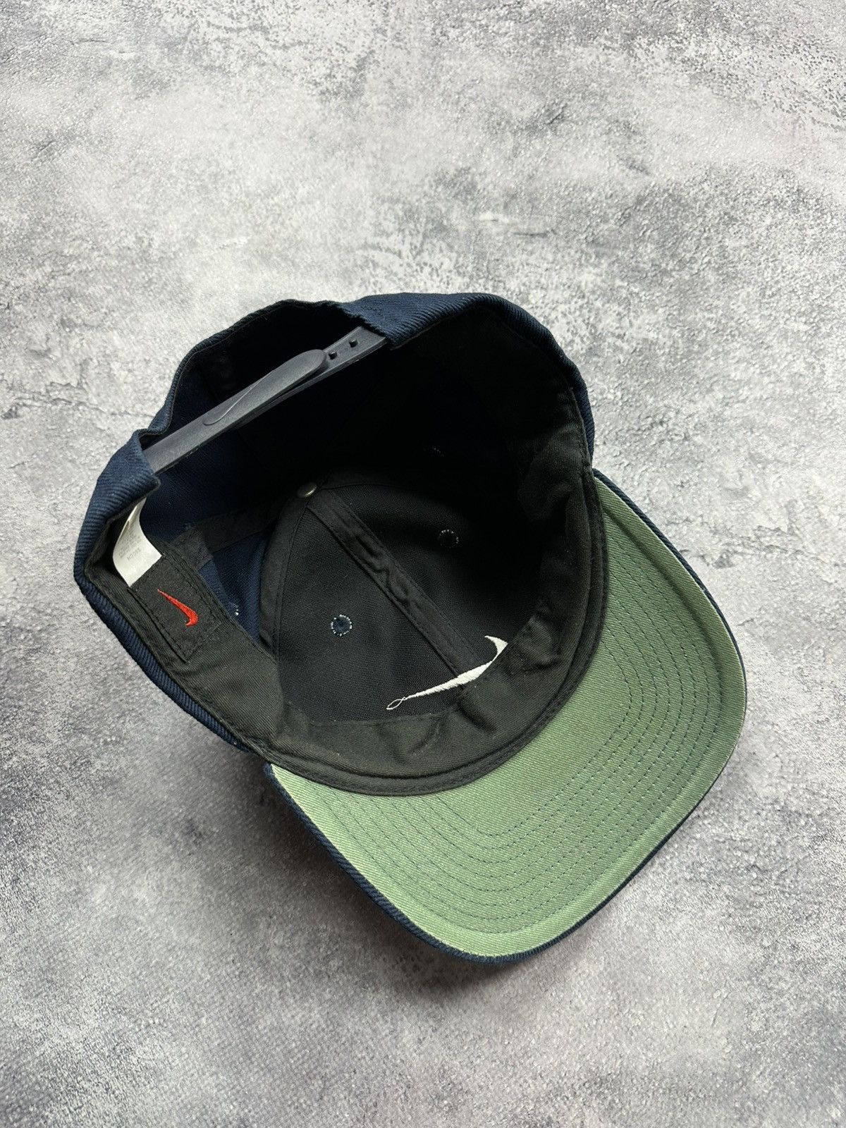 Nike Vintage 90s Nike Y2K Dad Hat Drill Swoosh Streetwear Cap Size ONE SIZE - 13 Thumbnail
