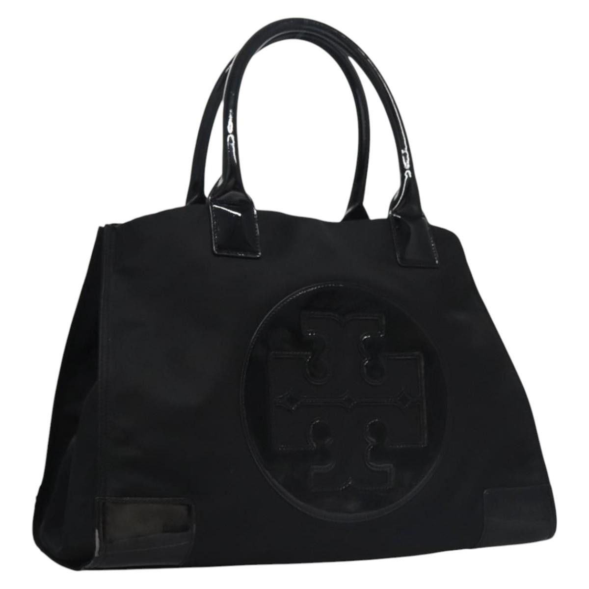 Tory Burch TORY BURCH Tote Bag Nylon Black Auth nb271 Size ONE SIZE - 1 Thumbnail