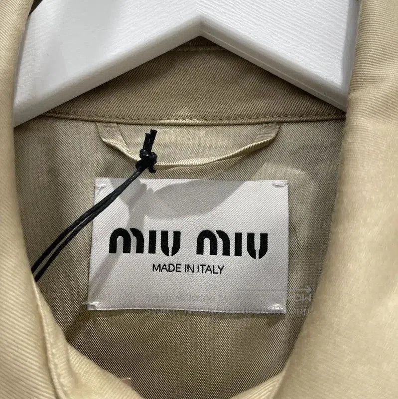 Miu Miu Miu Miu Summer Beige Logo Women's Jacket . Size XXS / US 00 / IT 34 - 5 Thumbnail