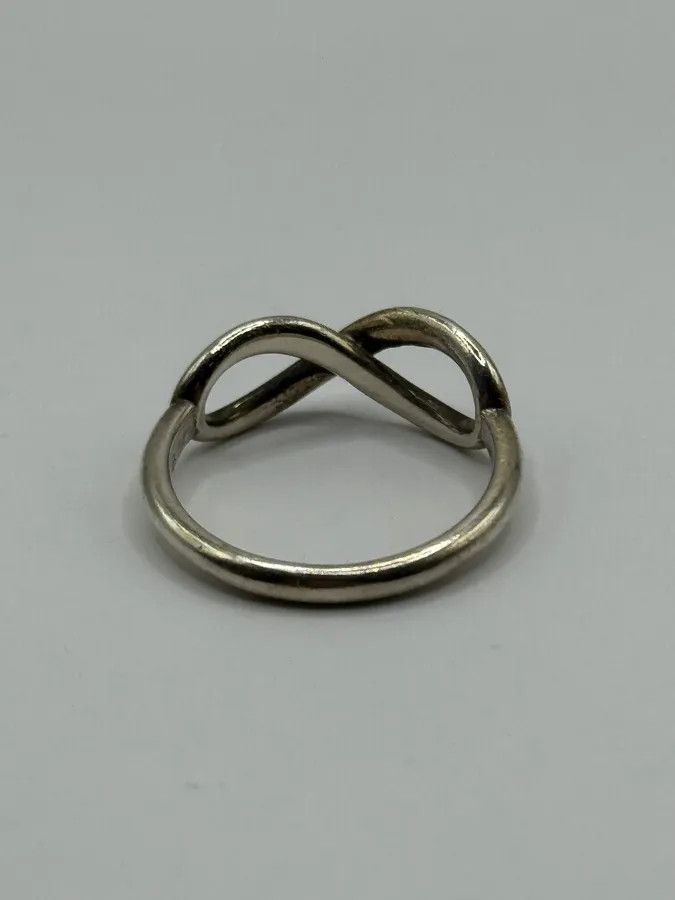 Tiffany & Co. × Vintage Tiffany & Co. Infinity Silver 925 Ring Size ONE SIZE - 3 Thumbnail