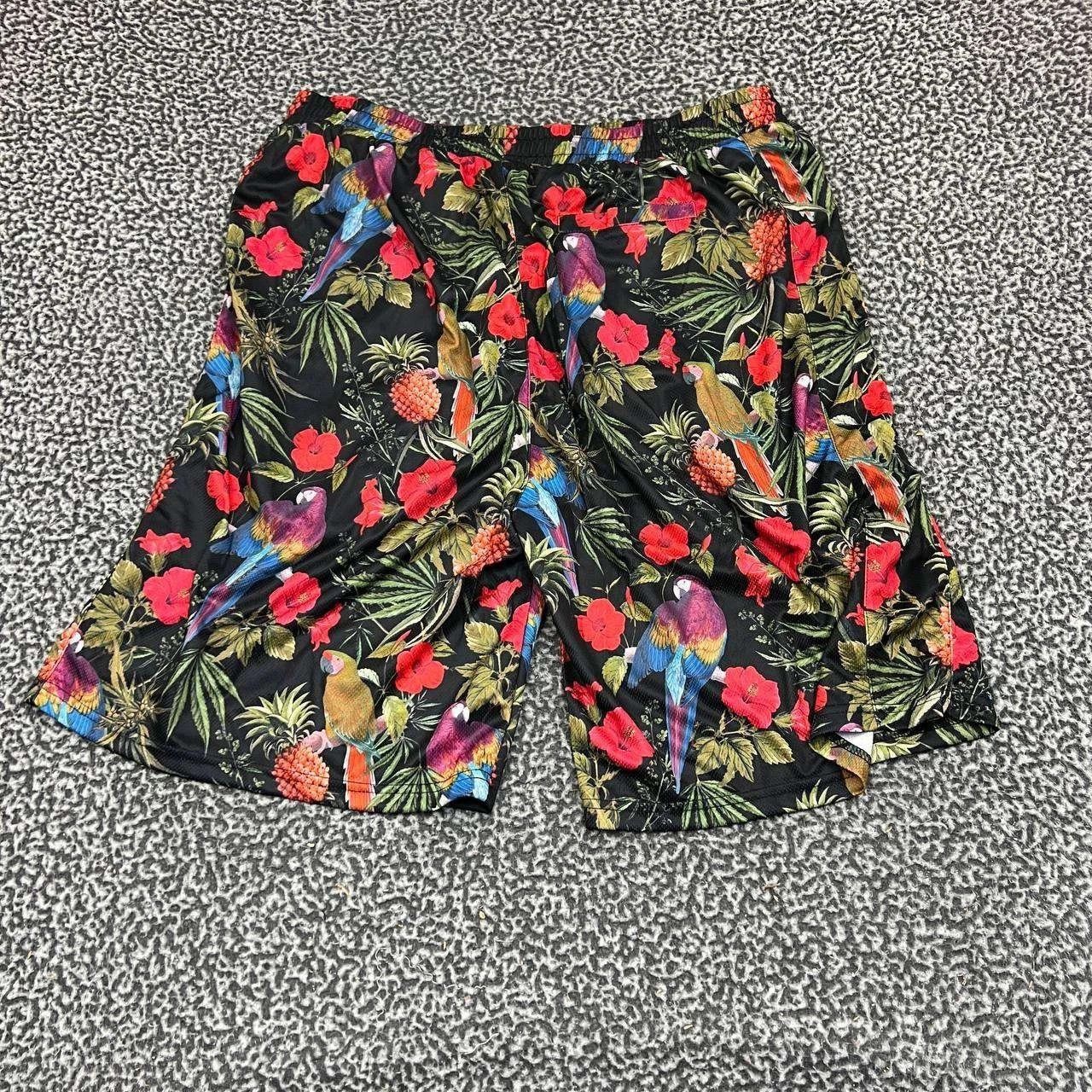 Grassroots California Greg Lutzka Athletic Shorts Men XXL 36 Mesh Hawaiian Floral Size US 36 / EU 52 - 2 Thumbnail