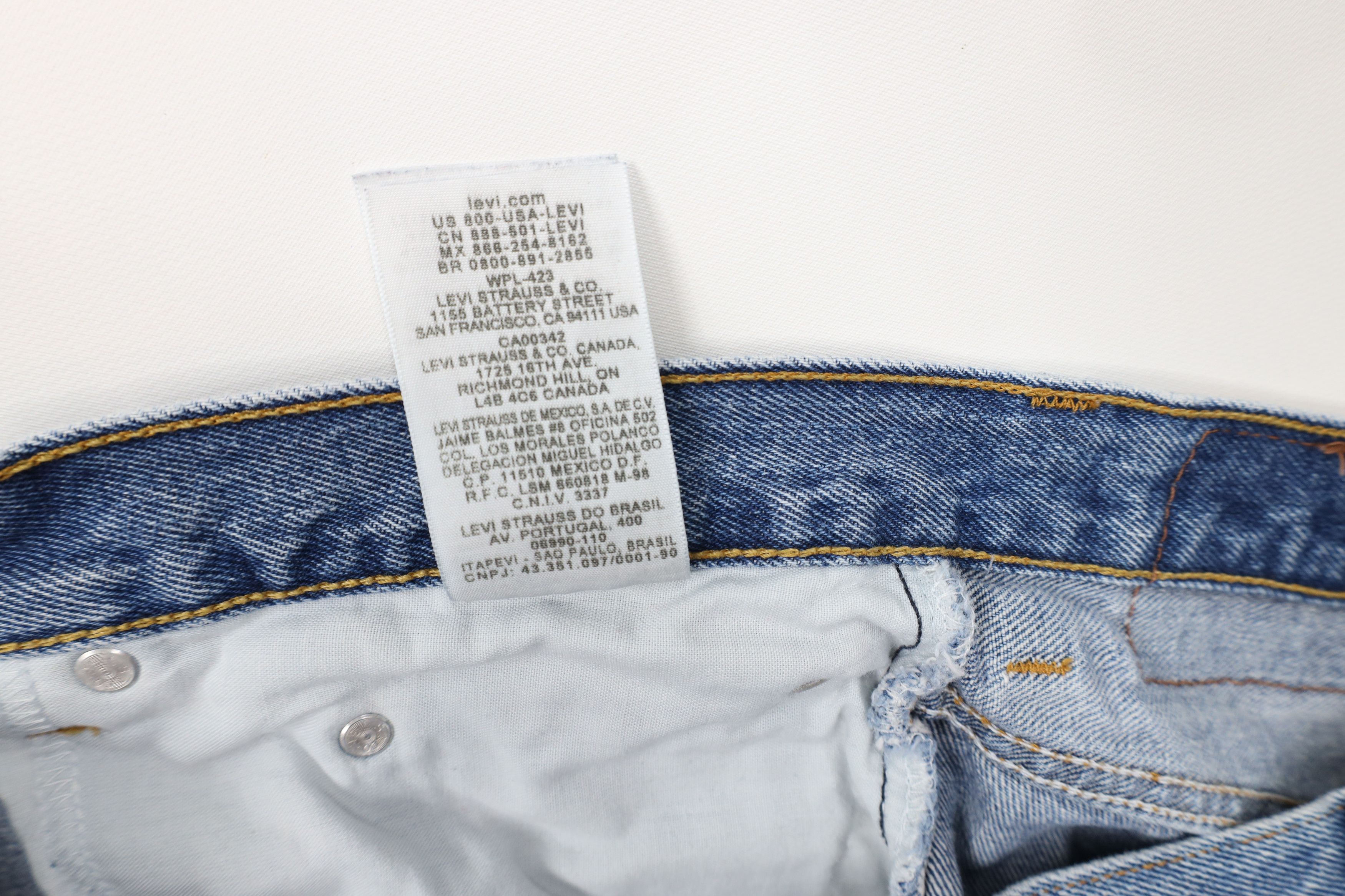 Levi's Vintage Y2K Levis 550 Relaxed Fit Denim Jeans Blue Cotton Size US 38 / EU 54 - 8 Thumbnail
