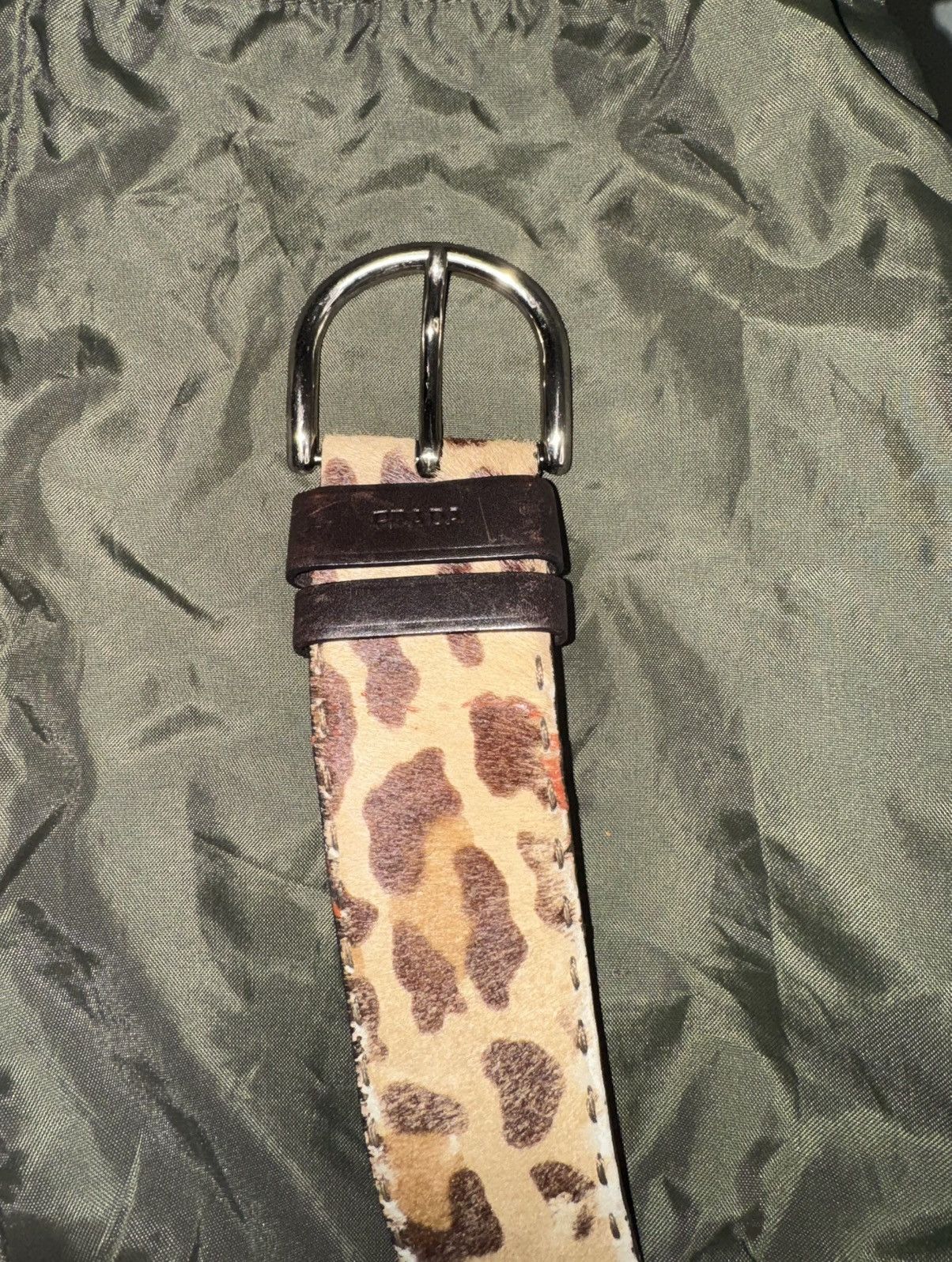 Prada Vinatage prada Ponyhair waist belt Size ONE SIZE - 4 Thumbnail