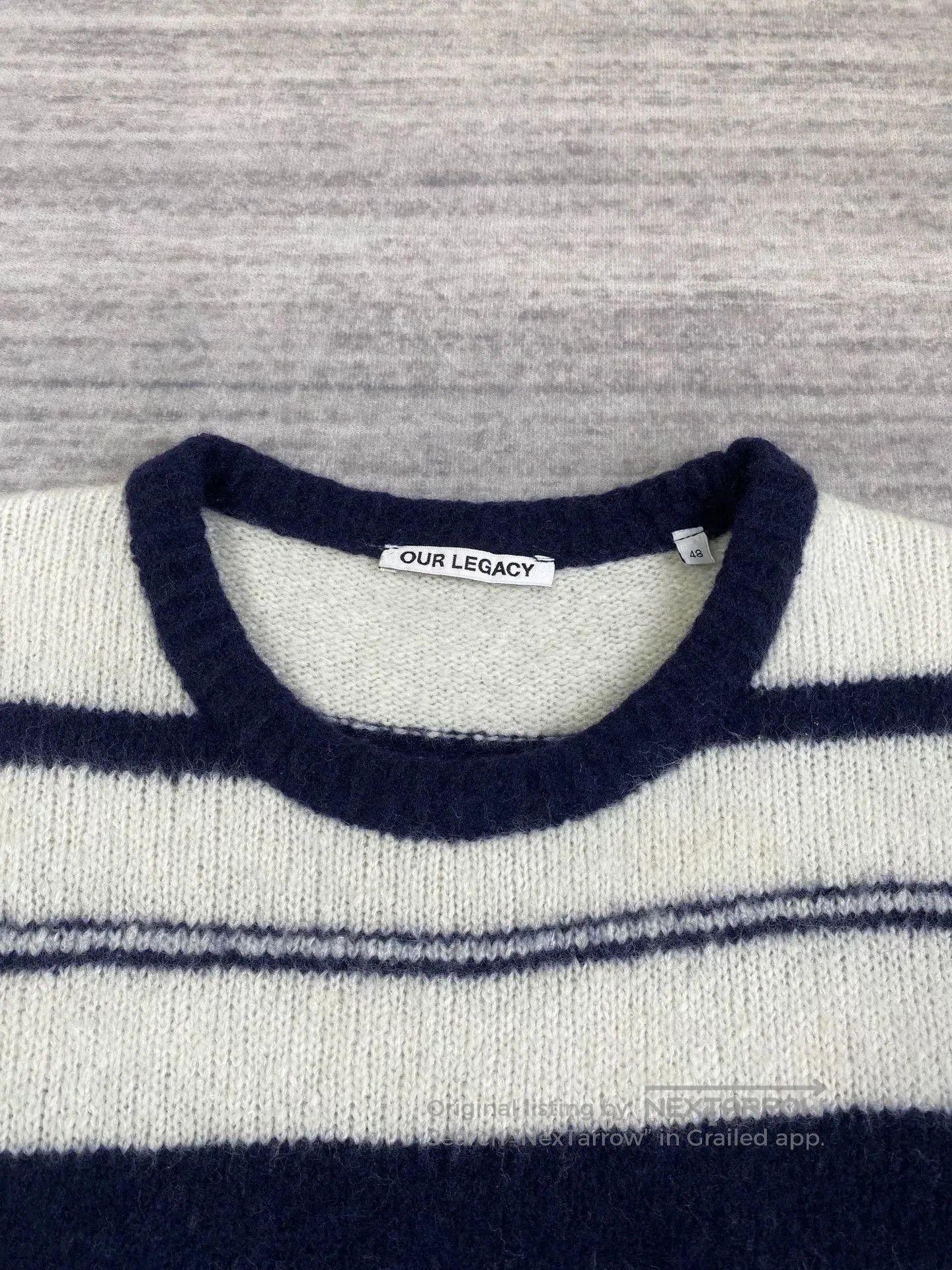 Other Our Legacy Black and White Striped Sweater. Size US L / EU 52-54 / 3 - 3 Thumbnail