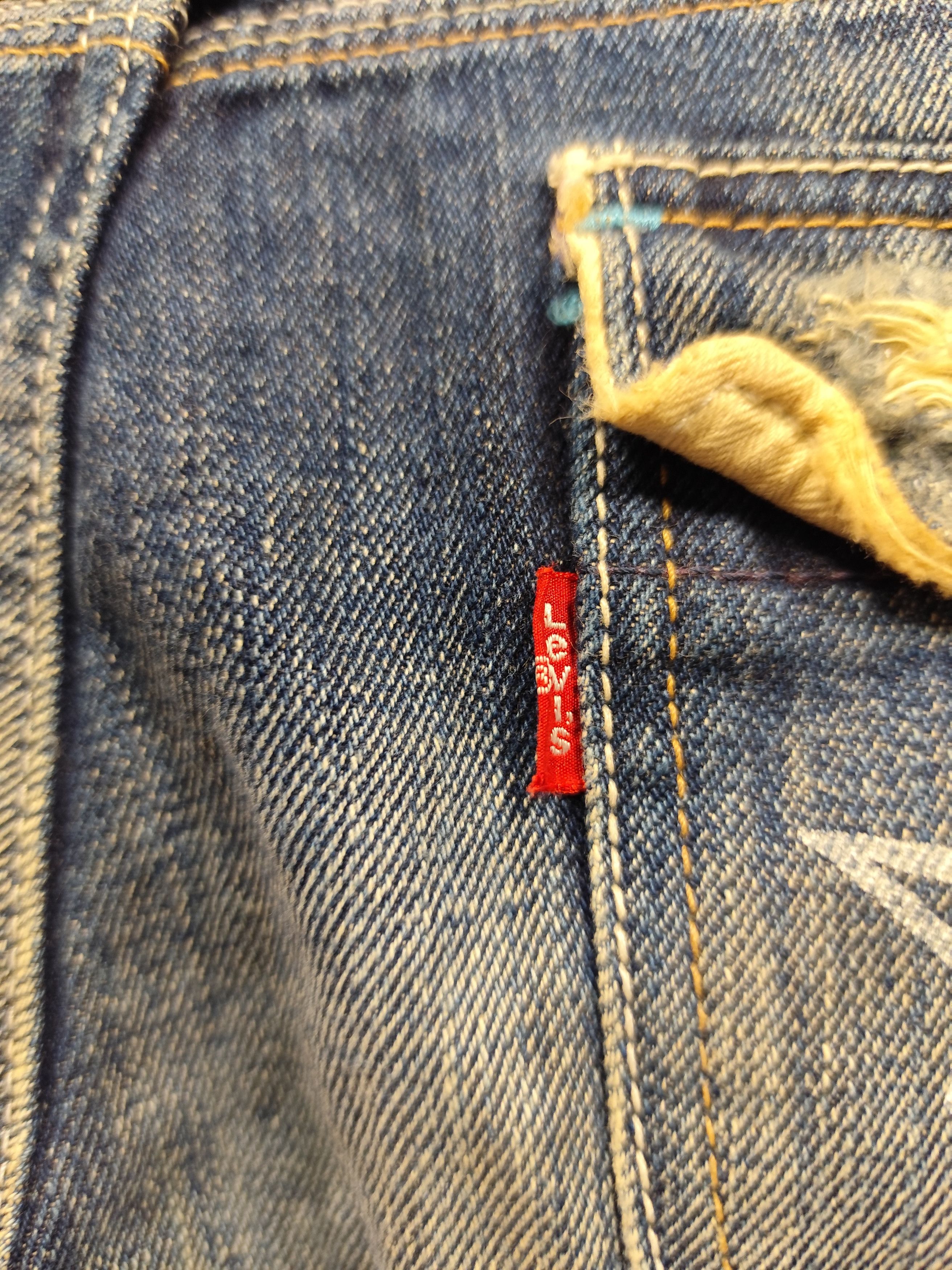 Levi's vintage levi's selvedge back buckle Size 29" - 5 Thumbnail
