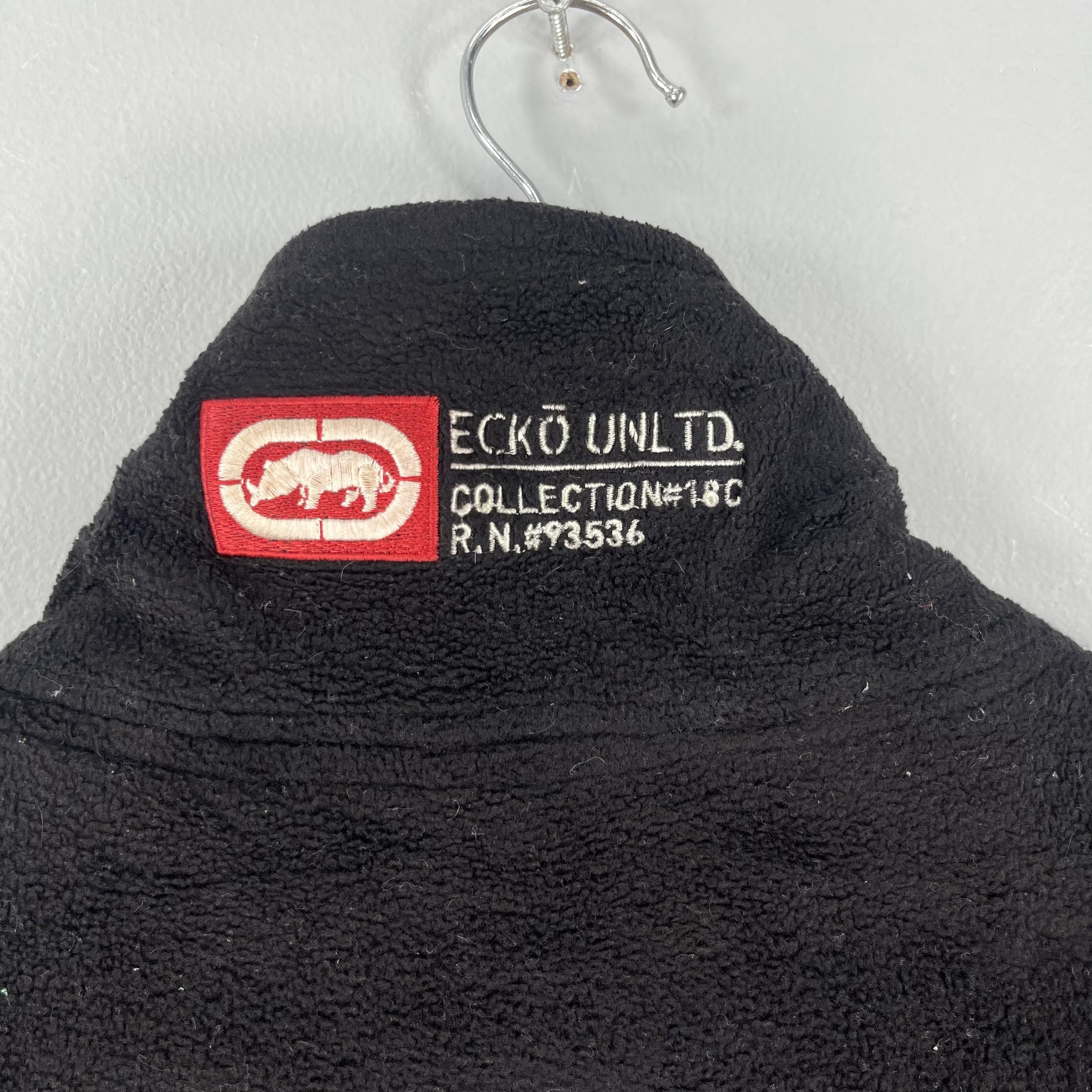 Ecko Unltd. Vintage 1990s Ecko Unltd Cold Weather Warmer Fleece Jacket Size US L / EU 52-54 / 3 - 11 Thumbnail