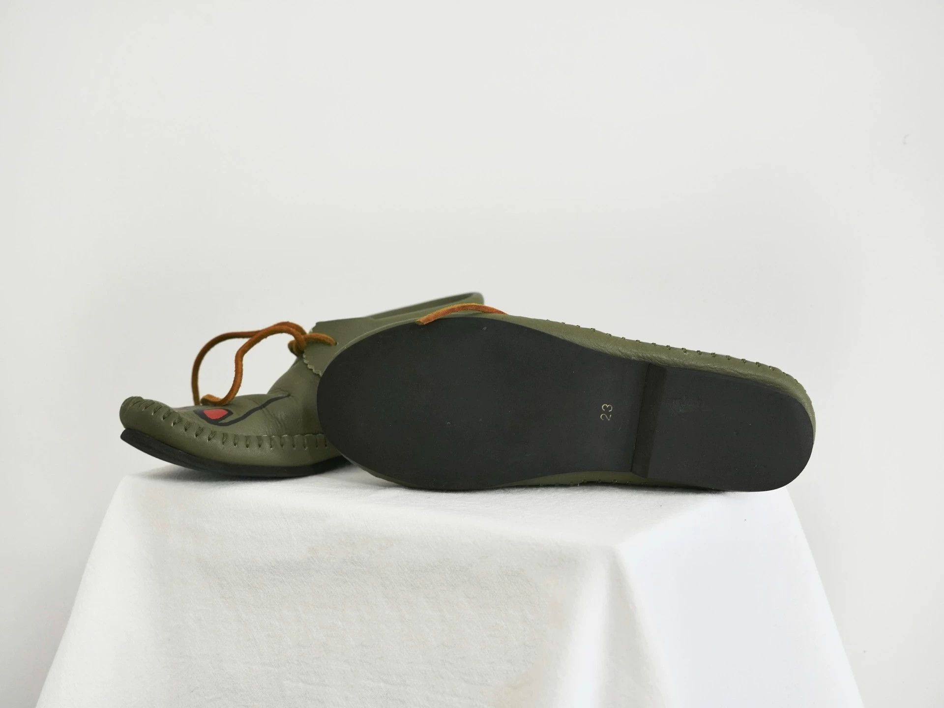 Comme des Garcons Comme des Garçons SS09 Moss Green Cowhide Boots 36-37 Size US 5.5 / IT 35.5 - 6 Thumbnail