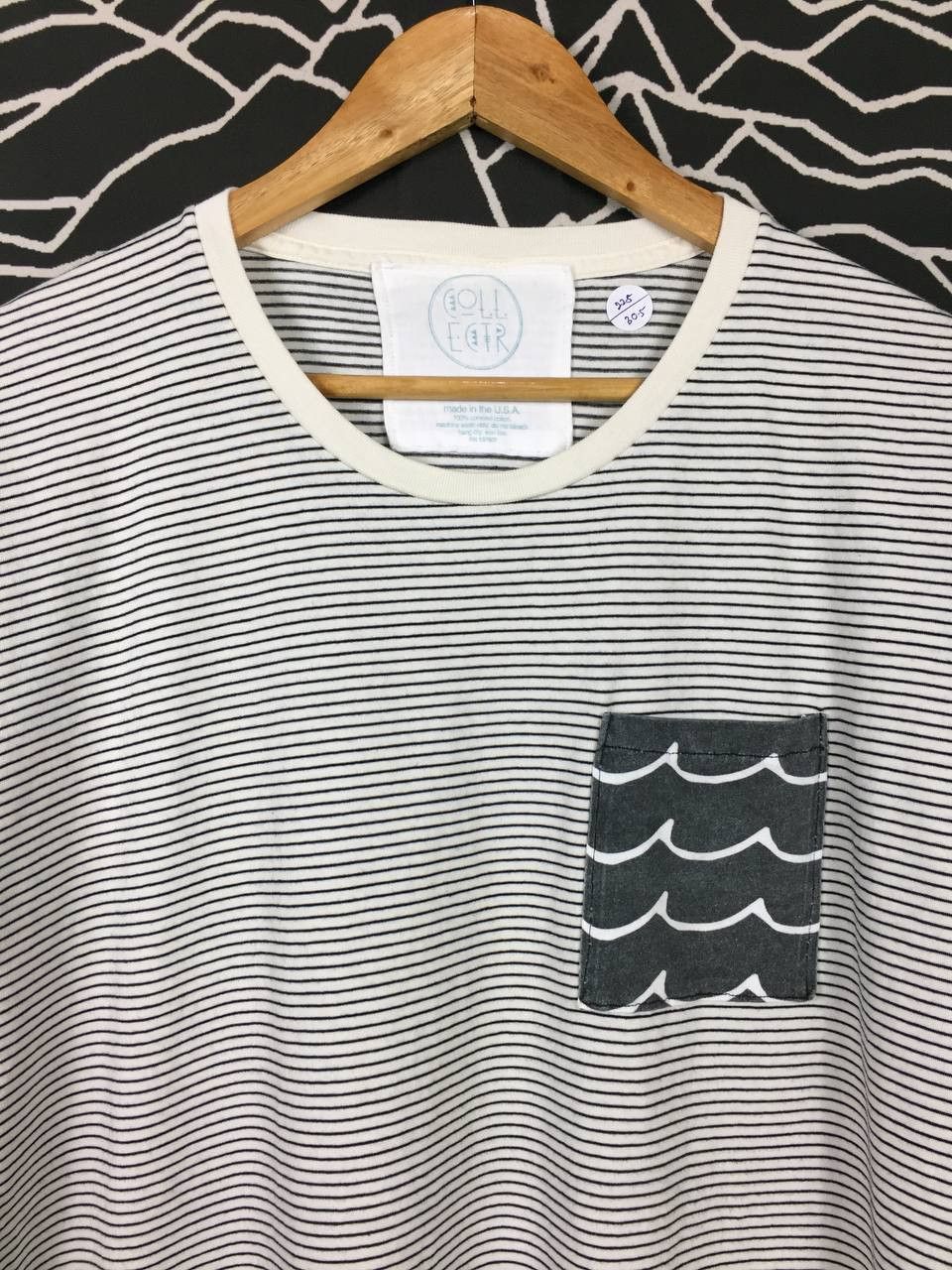 Vintage Collectr Clothing Striped Essential Pocket Tee Size US M / EU 48-50 / 2 - 3 Thumbnail