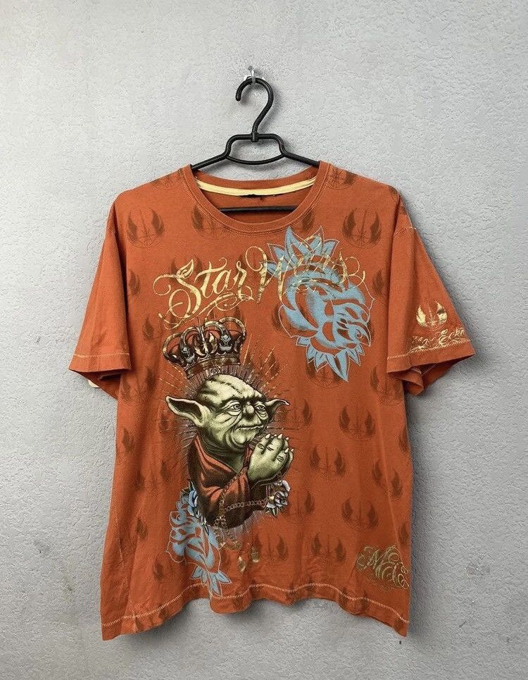 Christian Audigier T-shirt Vintage Y2K Ed Hardy Style Christian Audigier Tee Size US L / EU 52-54 / 3 - 1 Thumbnail