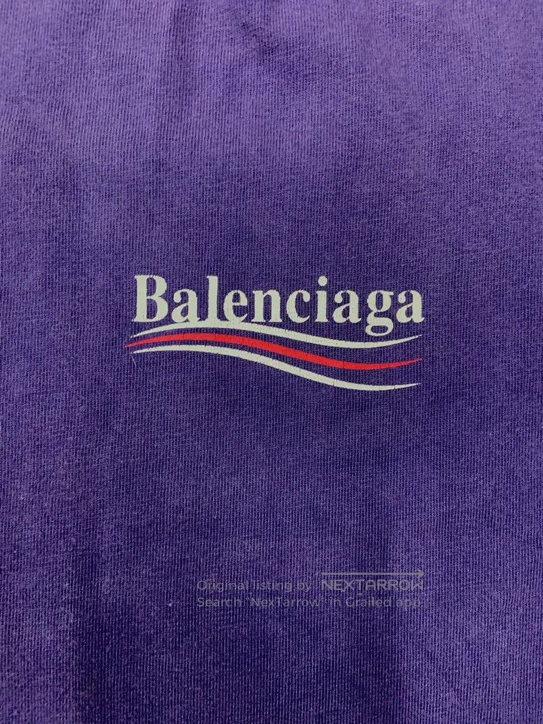 Balenciaga Balenciaga Logo Alphabet Round Neck Short Sleeve T-Shirt Size US M / EU 48-50 / 2 - 3 Thumbnail