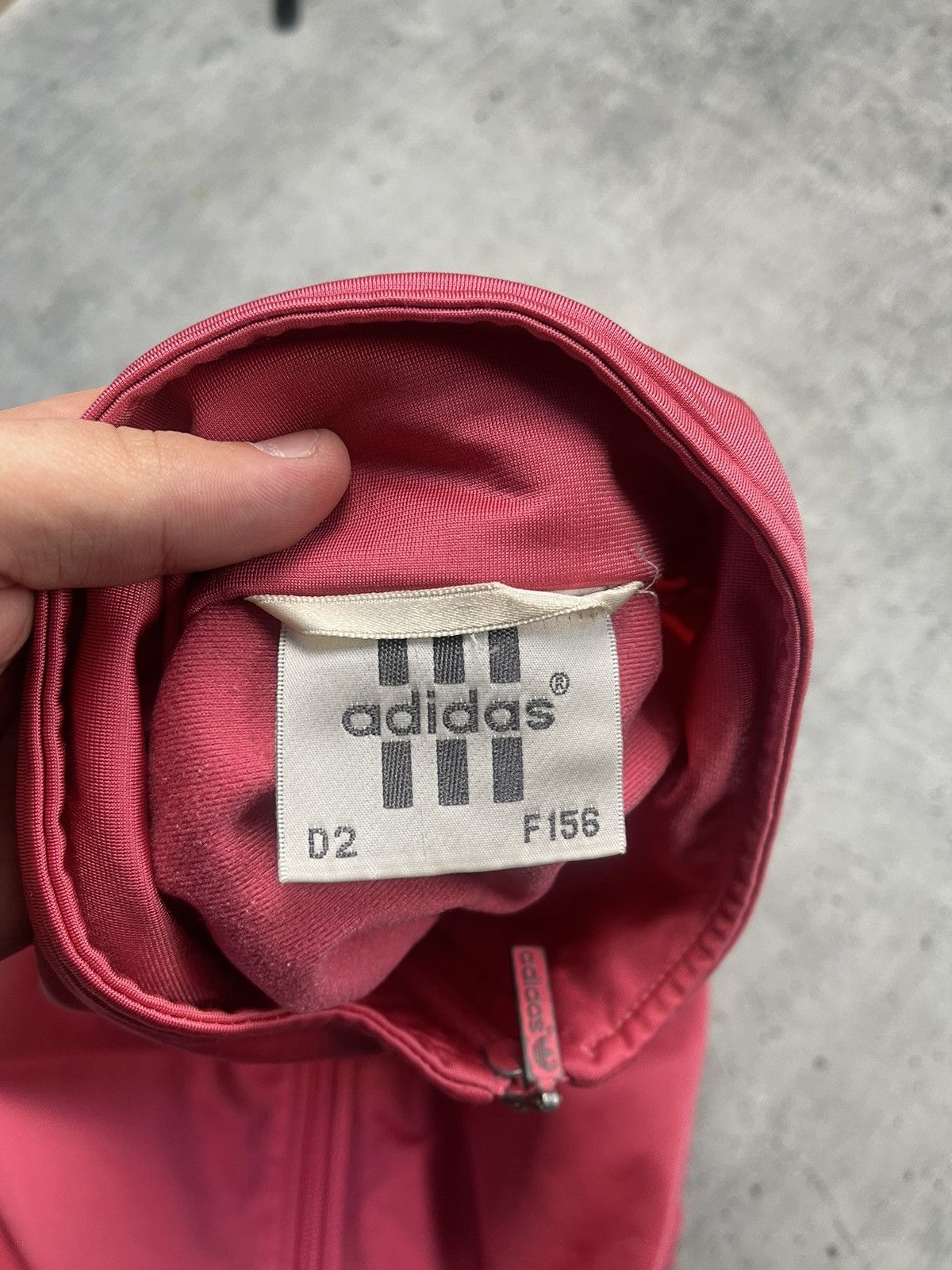 Adidas × Vintage Vintage Adidas Y2K track jacket Pink Size US M / EU 48-50 / 2 - 7 Thumbnail