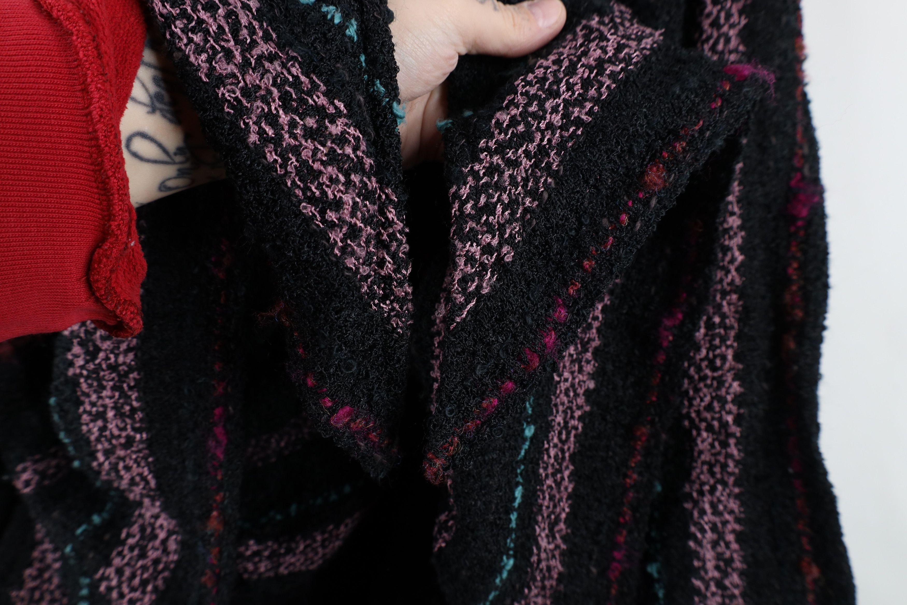 Vintage Vintage 90s Streetwear Natural Fibers Fairy Wrap Sweater Size ONE SIZE - 7 Thumbnail