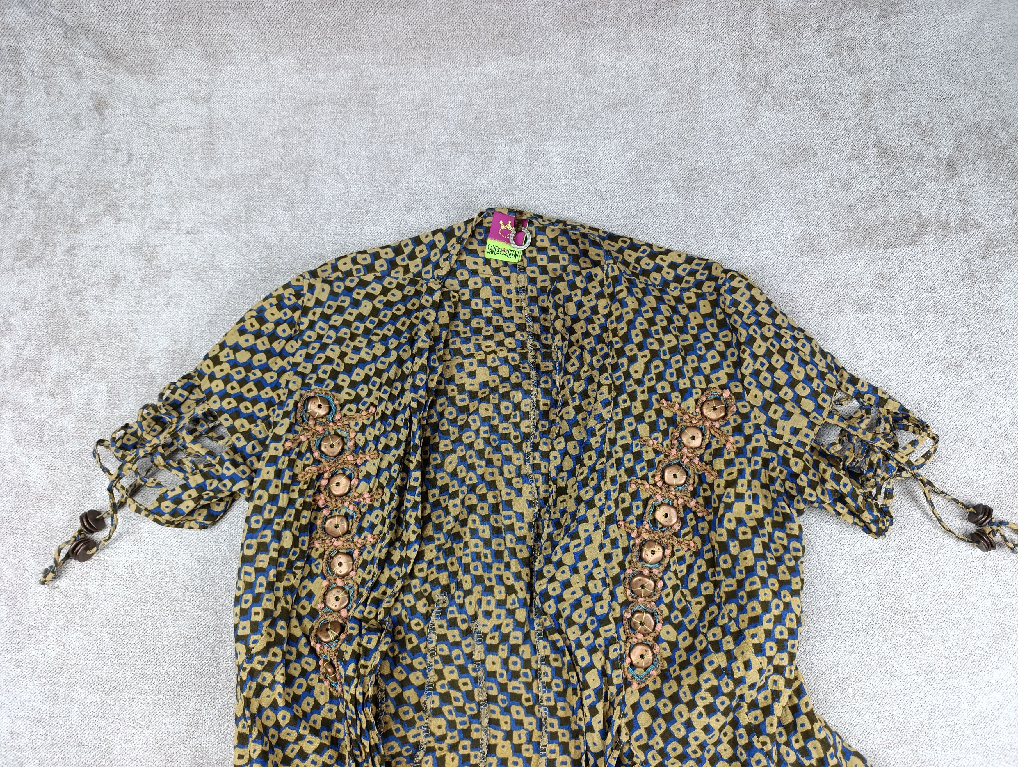 Other SAVE THE QUEEN WOMENS AVANT-GARDE BLOUSE TUNIC Size XL / US 12-14 / IT 48-50 - 5 Thumbnail