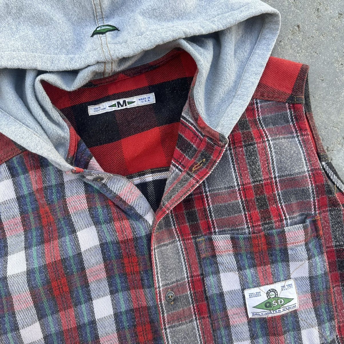 Quiksilver VTG 80’s QuikSilver Sleeveless Hooded Surfer Skater Vest Size US M / EU 48-50 / 2 - 3 Thumbnail