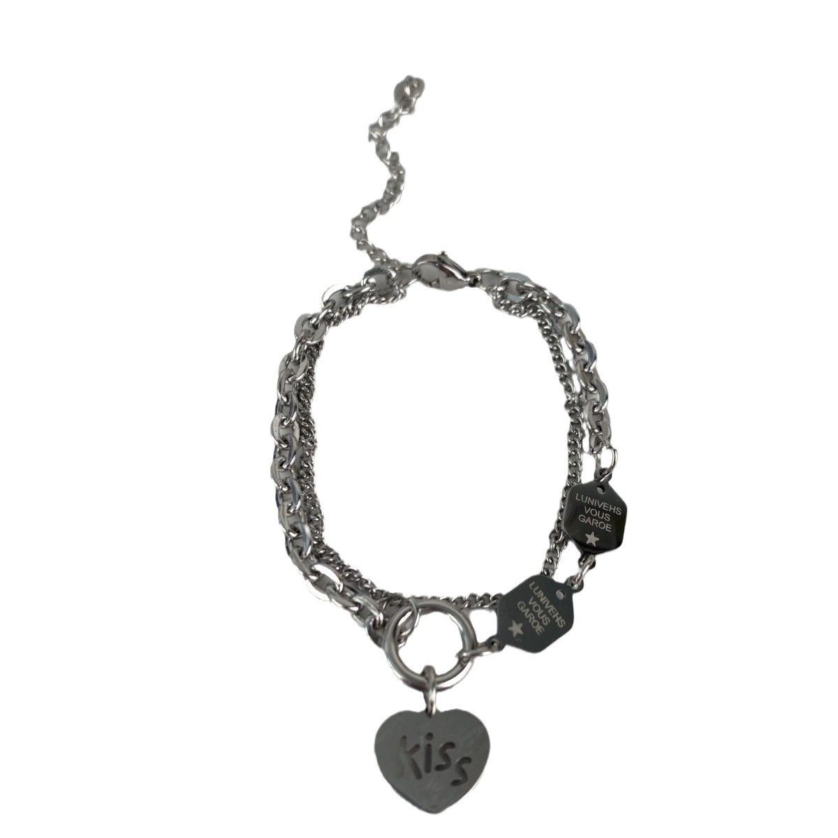 Jewelry Crazy Bracelet Y2K Punk Chain Gotch Bracelets Chains Size ONE SIZE - 6 Thumbnail