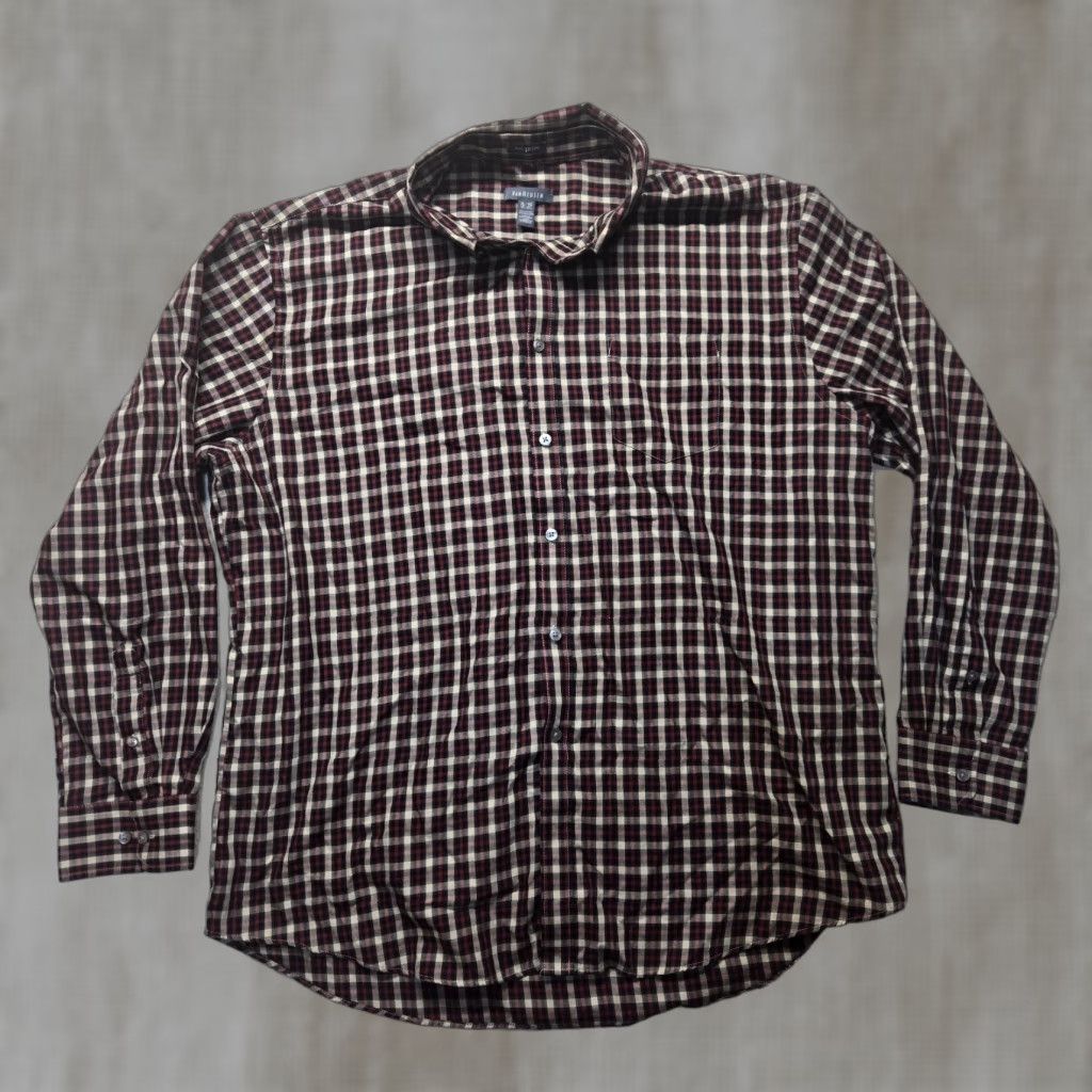 Van Heusen Van Heusen Shirt Men XL Multicolor Plaid Long Sleeve Button-Up Casual Workwear Mens Size US XL / EU 56 / 4 - 1 Thumbnail
