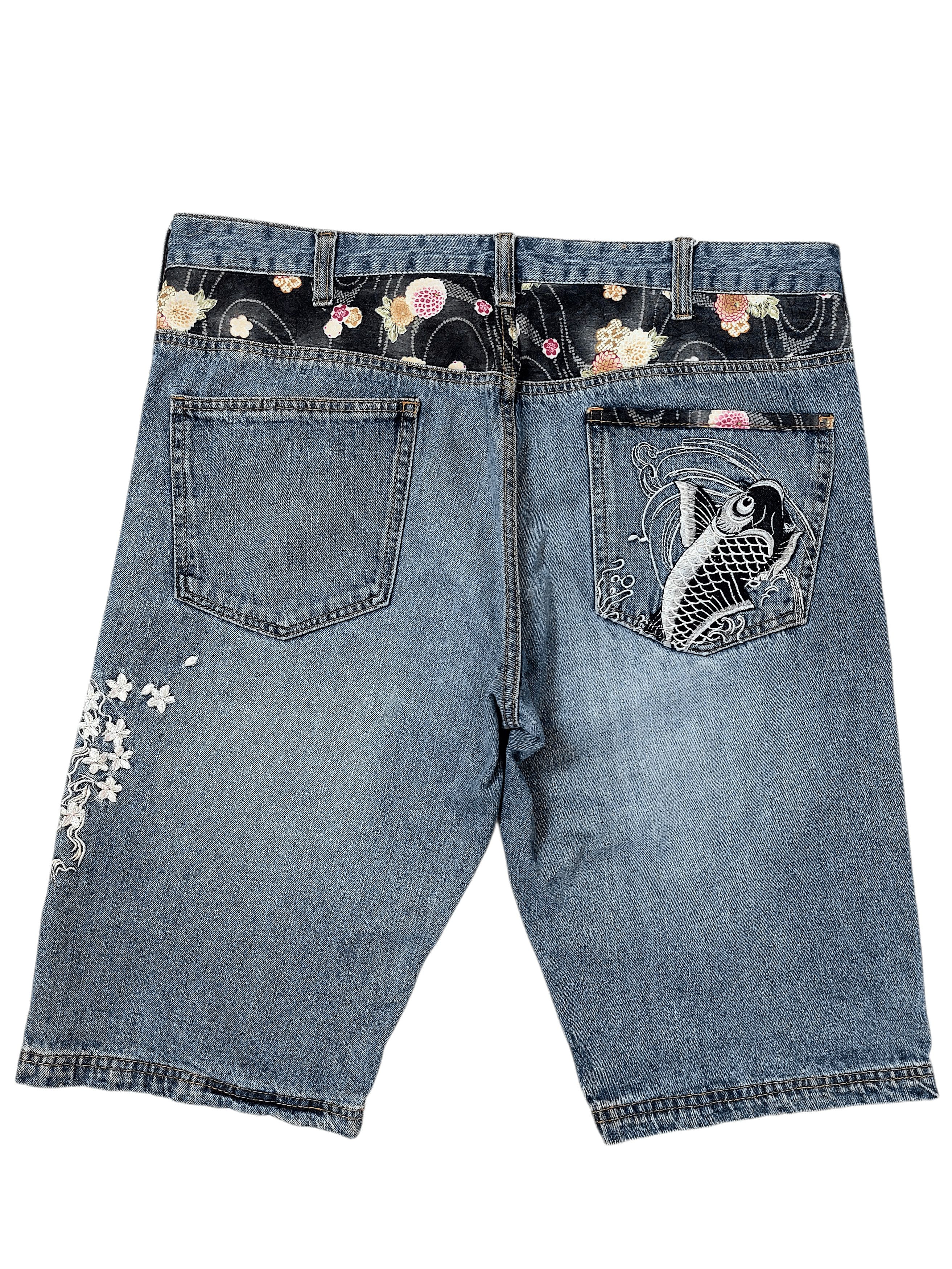Karakuri Tamashi Style Dominate Sukajan Koi Fish Embroidered