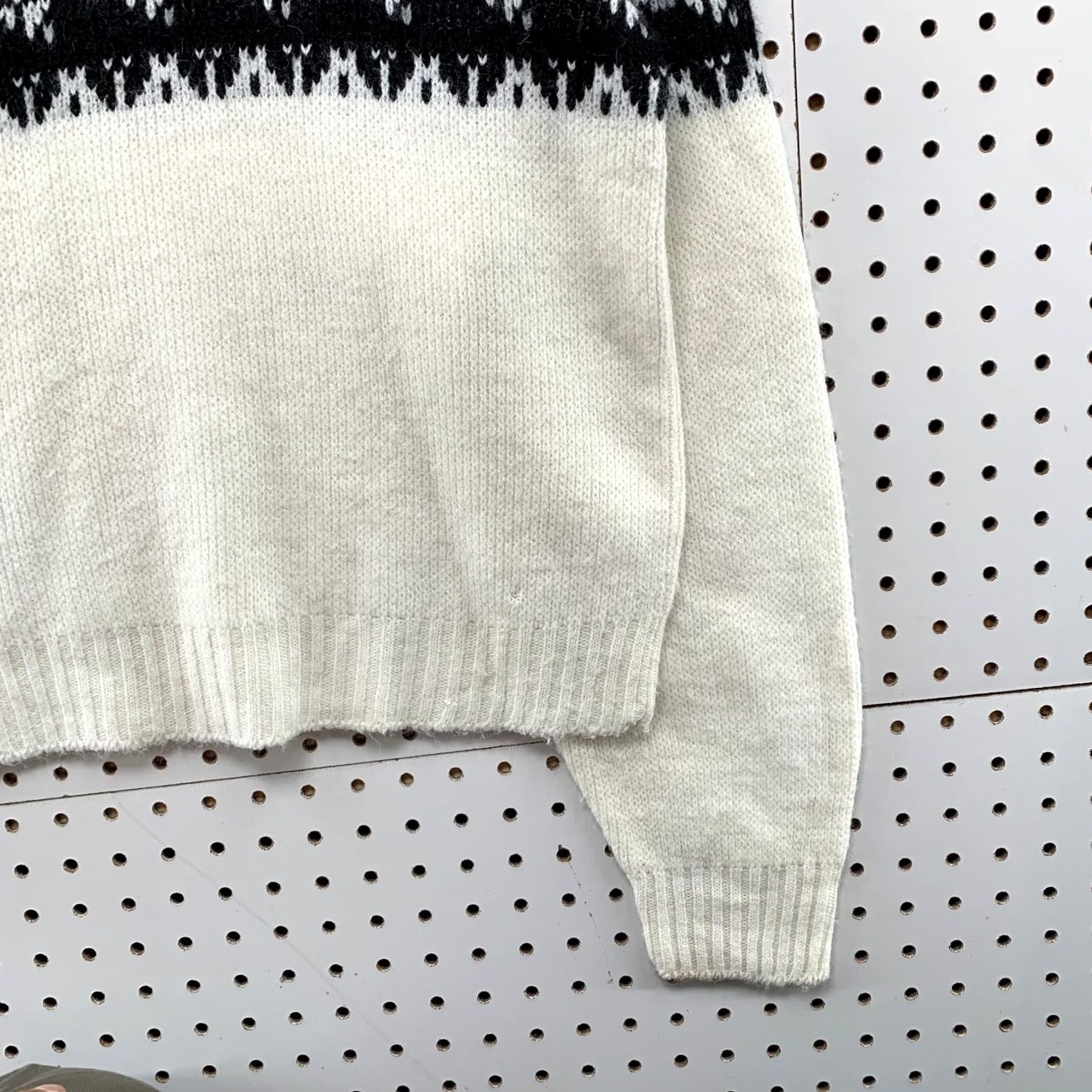 Vintage VINTAGE Baskin Sweater Mens Large White Orlon Acrylic 60s 70s Size US L / EU 52-54 / 3 - 6 Thumbnail