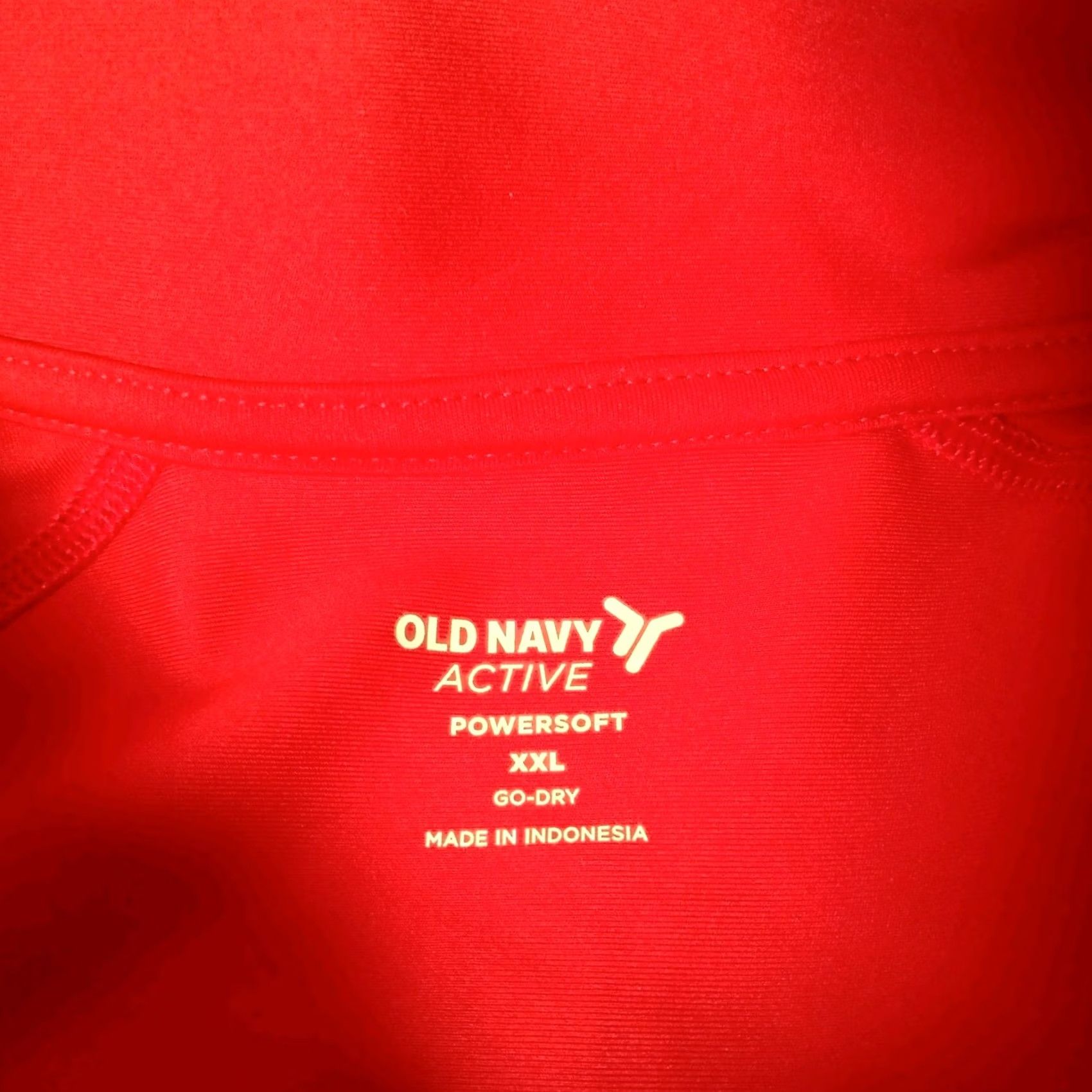 Old Navy Old Navy Active Powersoft Go Dry Shirt XXL Pullover 1/4 Zip Orange Women Long Sleeve Mock Neck Stretch Size XXL / US 16-18 / IT 52-54 - 3 Thumbnail