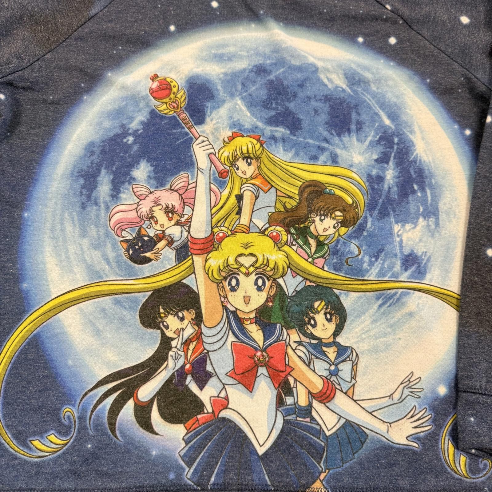 Designer Sailor Moon Crewneck Sweatshirt Youth XL Womens S Size XL / US 12-14 / IT 48-50 - 2 Thumbnail