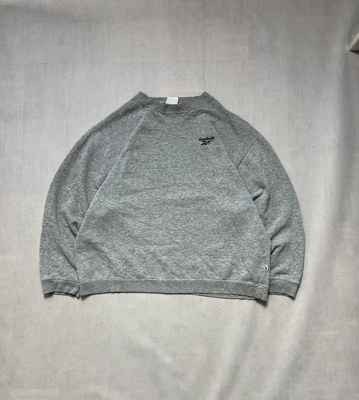 Reebok × Vintage Sweatshirt Reebok vintage 90’s boxy fit 70x68 cm Size US XL / EU 56 / 4 - 1 Thumbnail
