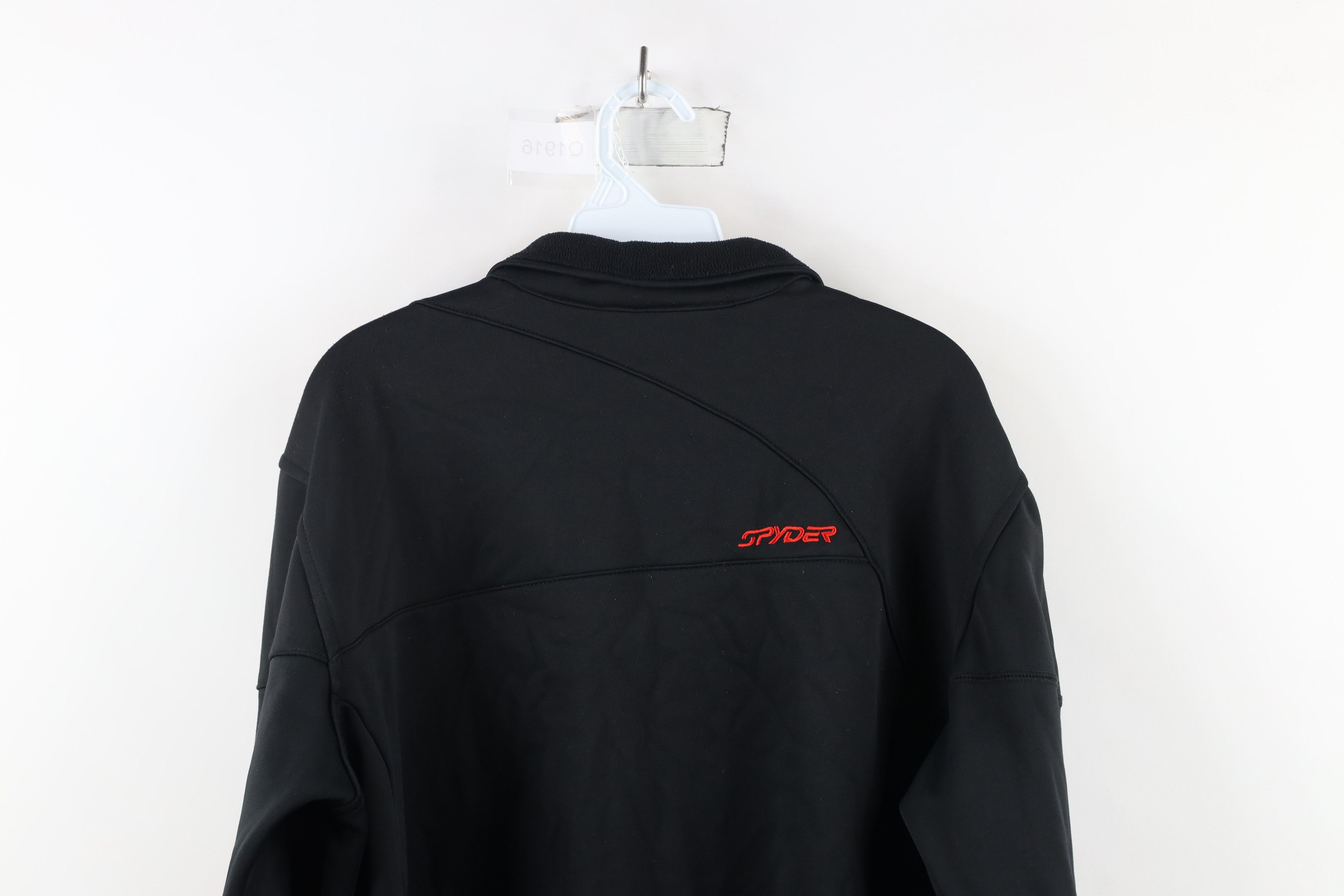Spyder × Vintage Spyder Out Fleece Lined Full Zip Jacket Black Polyester Size US XL / EU 56 / 4 - 15 Thumbnail
