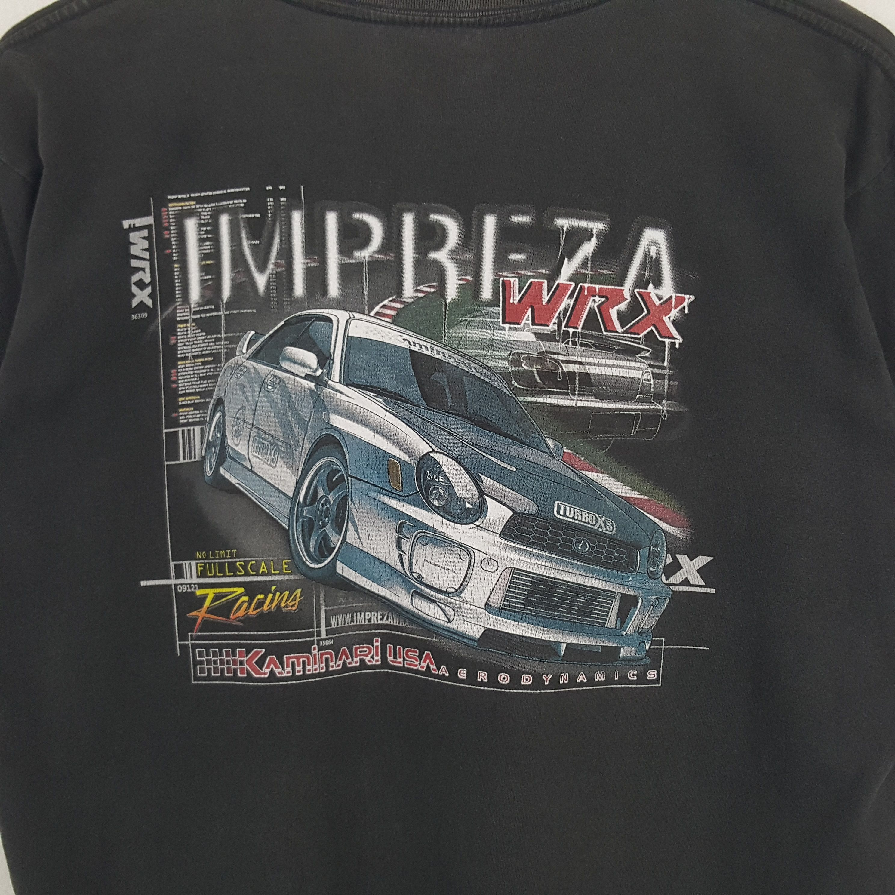 Japanese Brand × Vintage Vintage Subaru Impreza WRX American Racing Tshirt Size US L / EU 52-54 / 3 - 2 Thumbnail