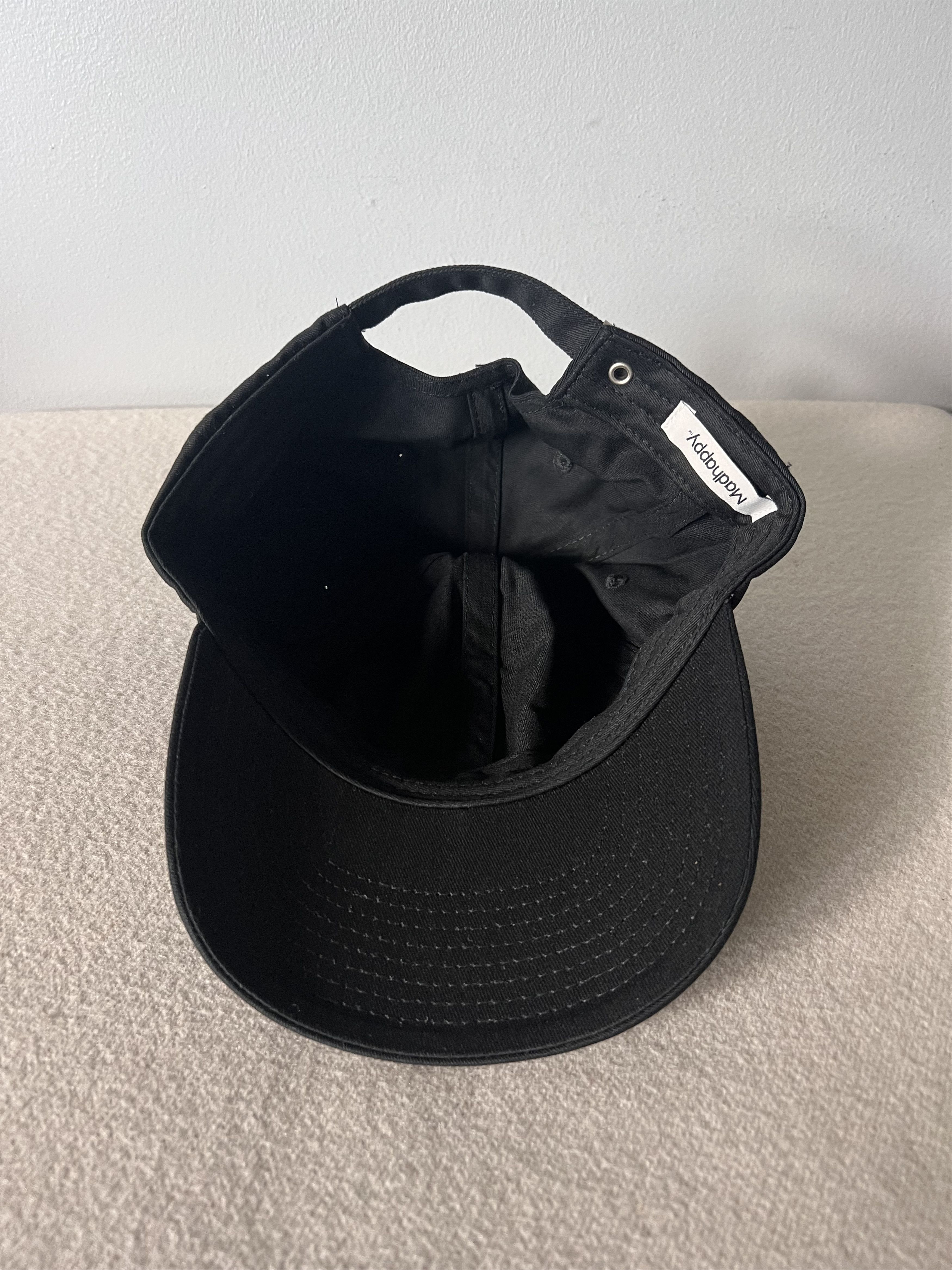 Madhappy Madhappy Logo Dad Hat in Black Size ONE SIZE - 5 Thumbnail