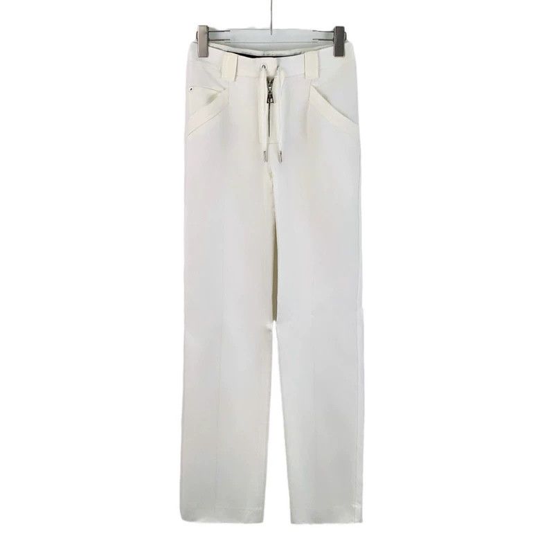 Louis Vuitton Louis Vuitton Casual straight leg pants with white drawstr Size US 34 / EU 50 - 1 Thumbnail