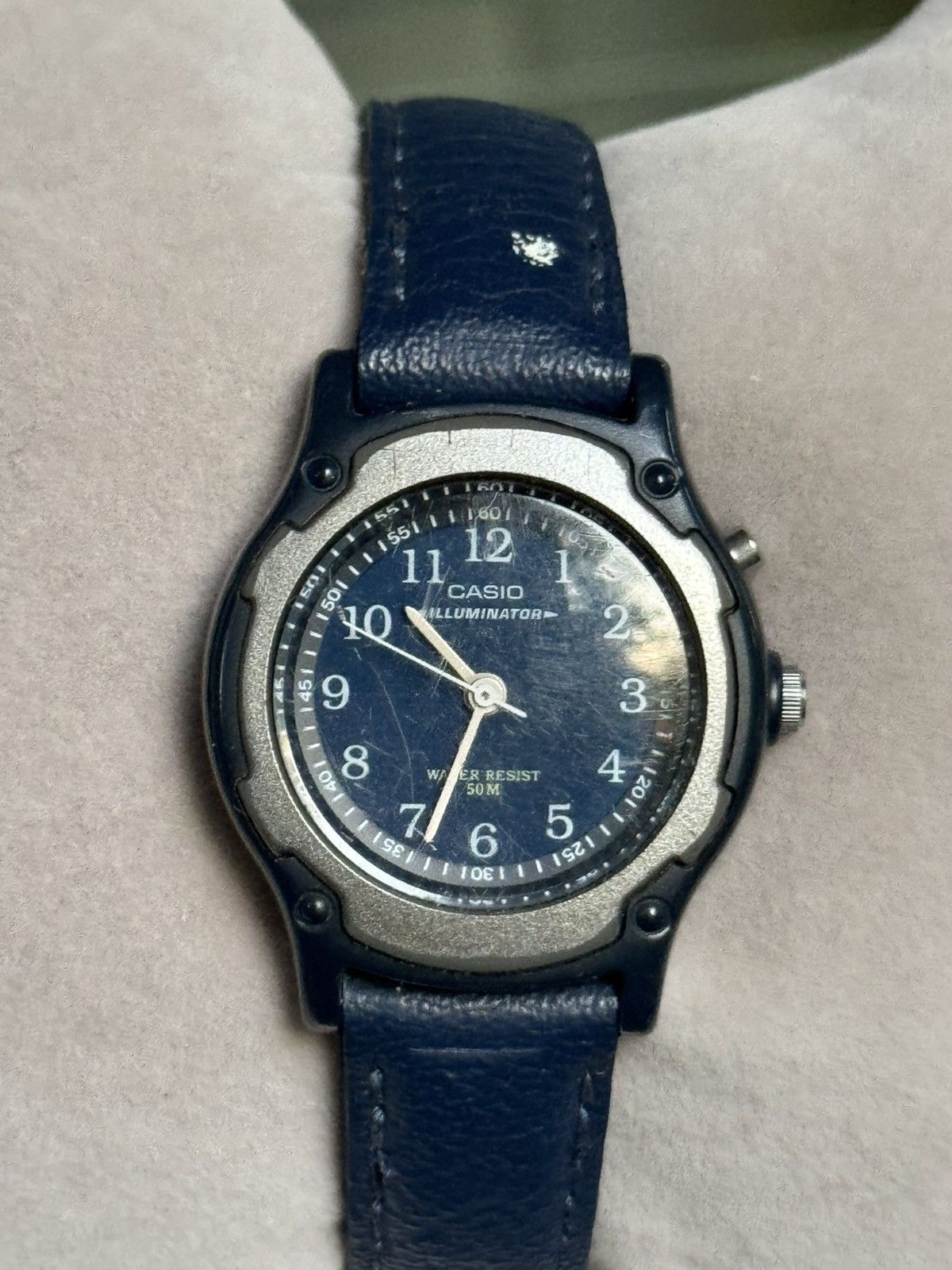 Casio × Vintage Casio vintage blue watch 00s Illuminator water resist Size ONE SIZE - 1 Thumbnail