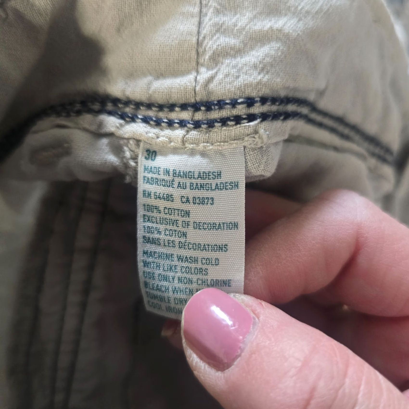 American Eagle Outfitters American Eagle Outfitters Shorts Mens 30 Beige Khaki Classic Hiking Outdoors 10 Inch Inseam Mens Size US 30 / EU 46 - 5 Thumbnail