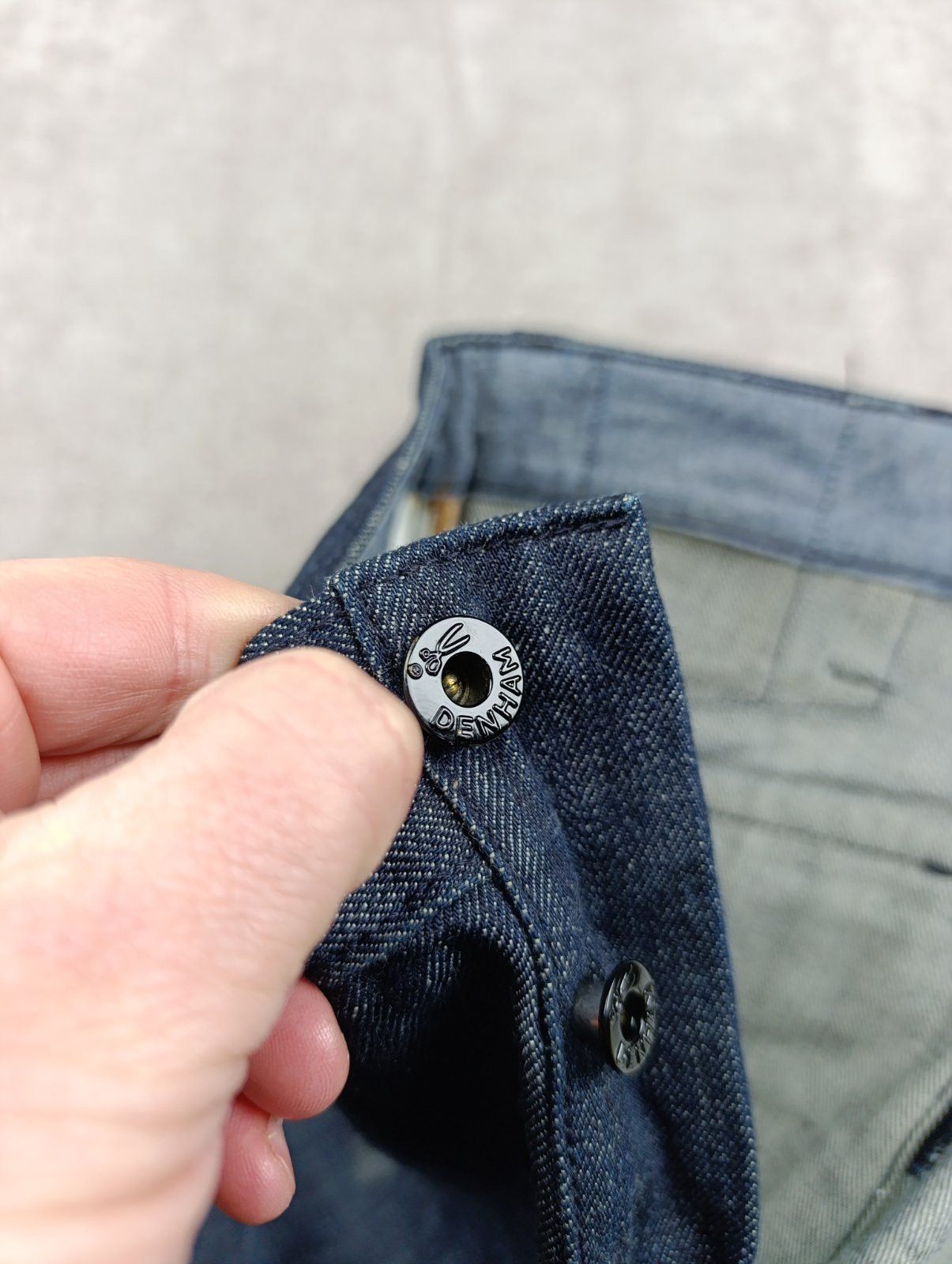 DENHAM DENHAM UNIVERSE DROP CROTCH FIT DENIM CUSTOM JEANS JAPANESE Size US 28 / EU 44 - 15 Thumbnail
