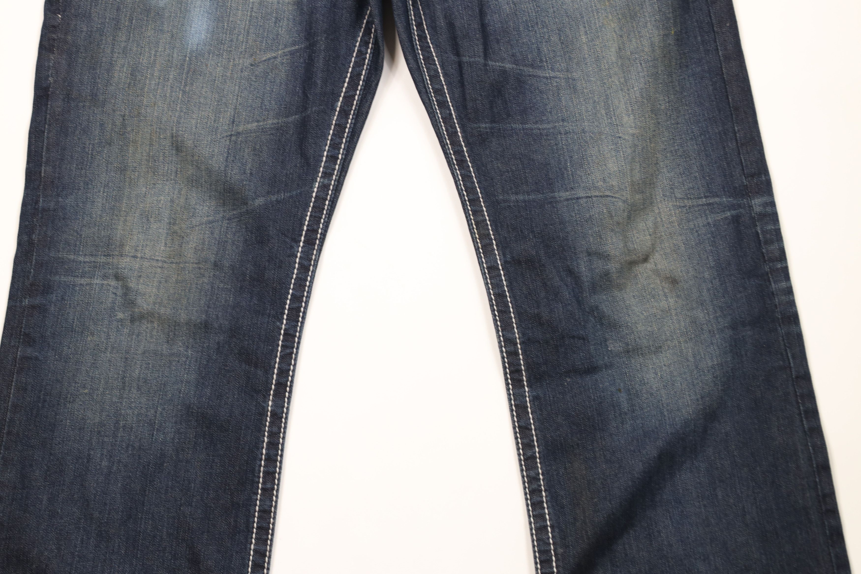 Vintage Buckle BKE Thick Stitch Tyler Straight Leg Denim Jeans Size US 36 / EU 52 - 3 Thumbnail