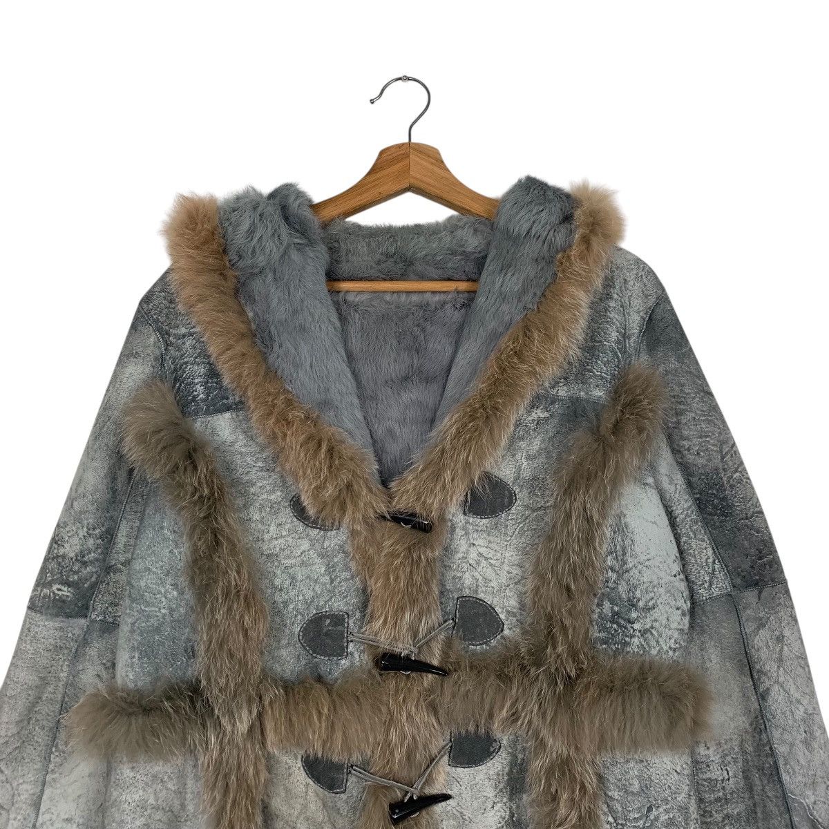 Japanese Brand Japanese Brand Faux Fur Jacket Size L / US 10 / IT 46 - 2 Thumbnail