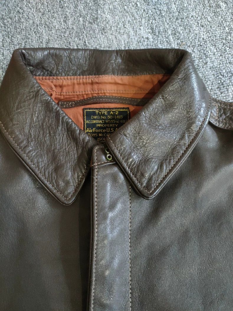 The Real McCoy's The REAL McCOY'S A2 Pilot Jacket with Horsehide Size US M / EU 48-50 / 2 - 5 Thumbnail