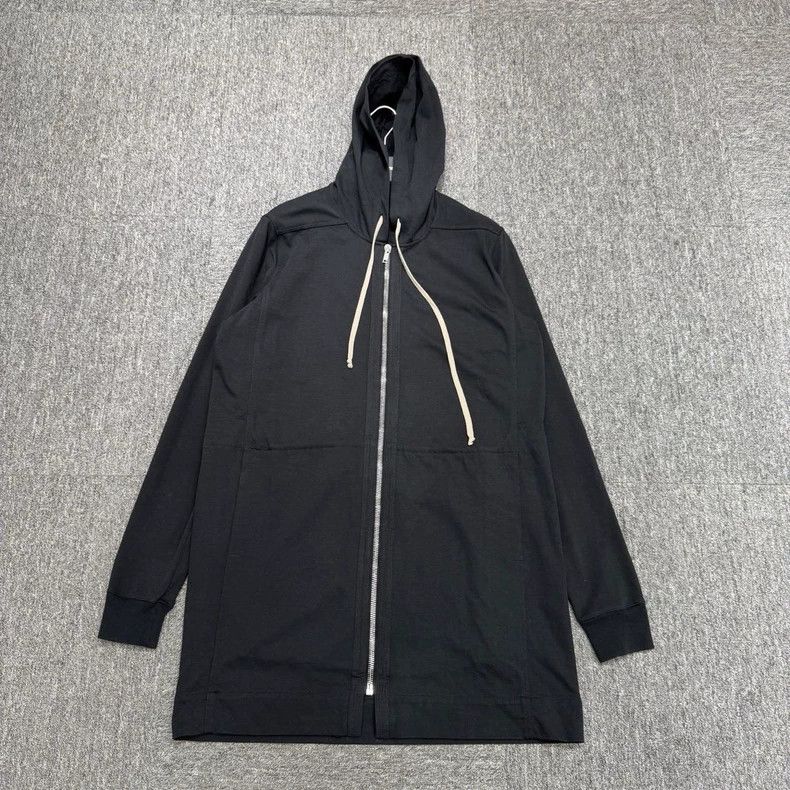 Rick Owens Rick Owens Long hooded sweatshirt Size US XL / EU 56 / 4 - 1 Thumbnail