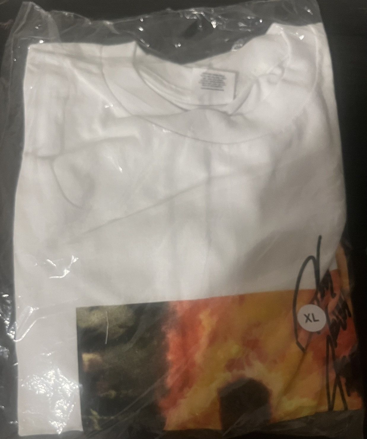 Fuck The Population FTP Self Immolation Tee - White - XL - NEW Size US XL / EU 56 / 4 - 2 Thumbnail