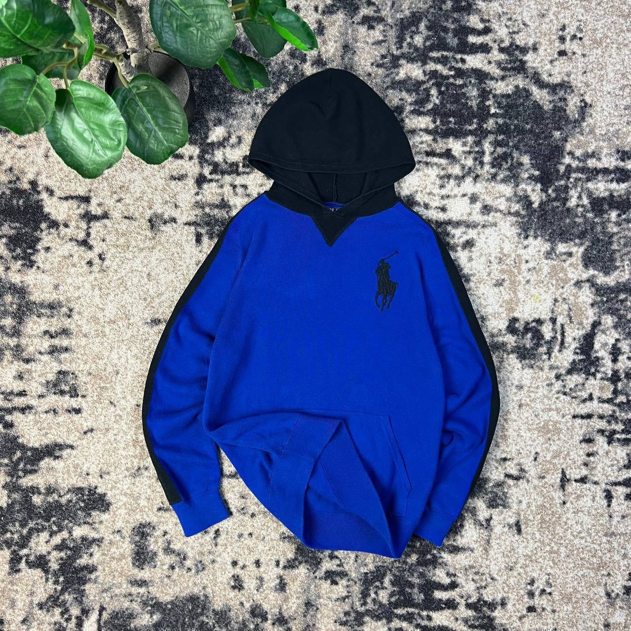 Polo Ralph Lauren Polo Ralph Lauren Big Logo Luxury Knit Hoodie Size US S / EU 44-46 / 1 - 1 Thumbnail