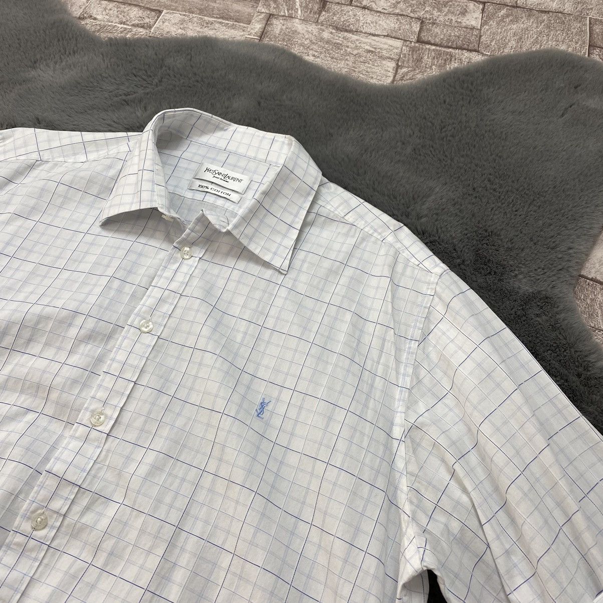 Vintage × Yves Saint Laurent Yves Saint Laurent Shirt Long Sleeve Xl Vintage Size US XL / EU 56 / 4 - 9 Thumbnail