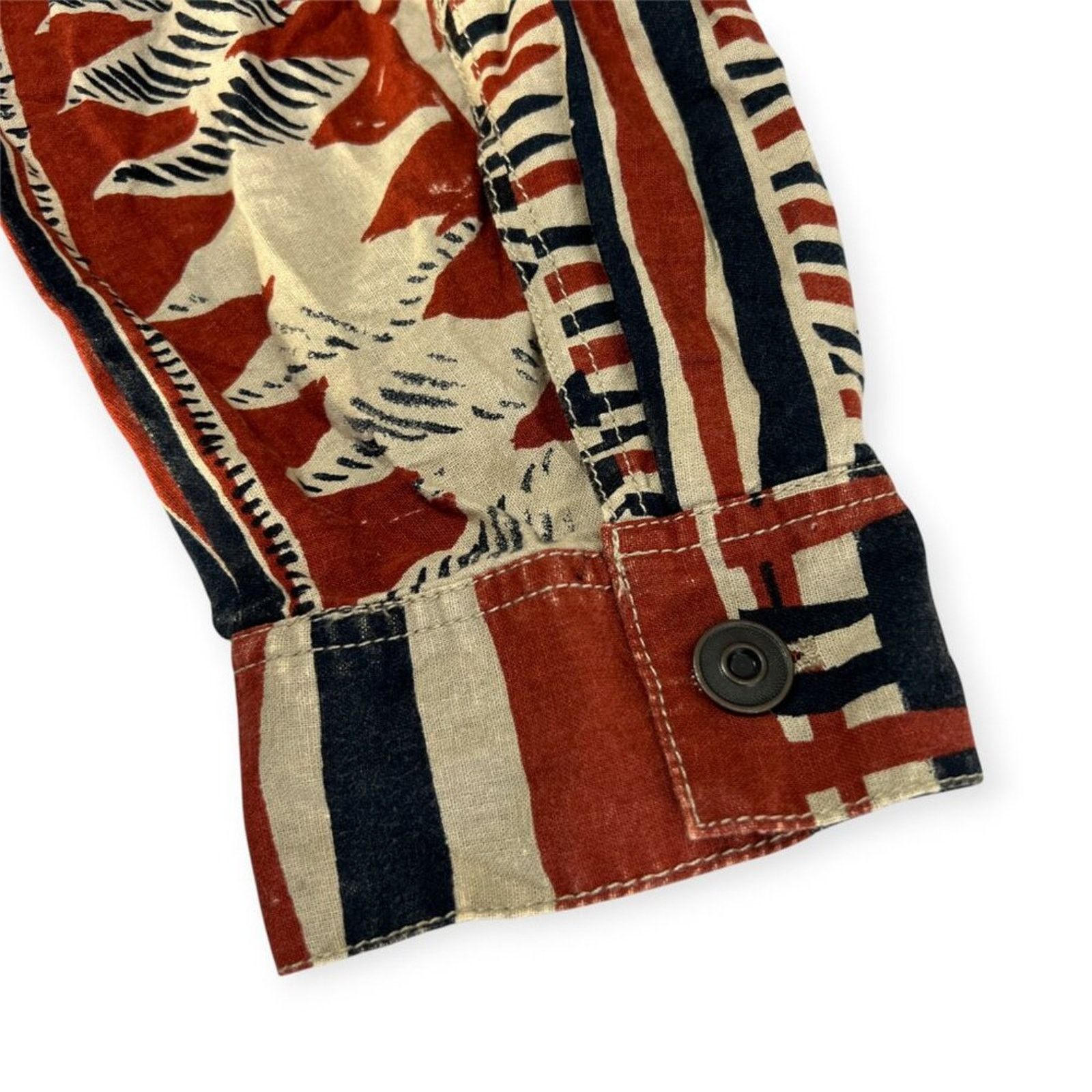 Free People Free People Golden Nile Aztec Crop Shirt Jacket Multicolor L Size L / US 10 / IT 46 - 12 Thumbnail