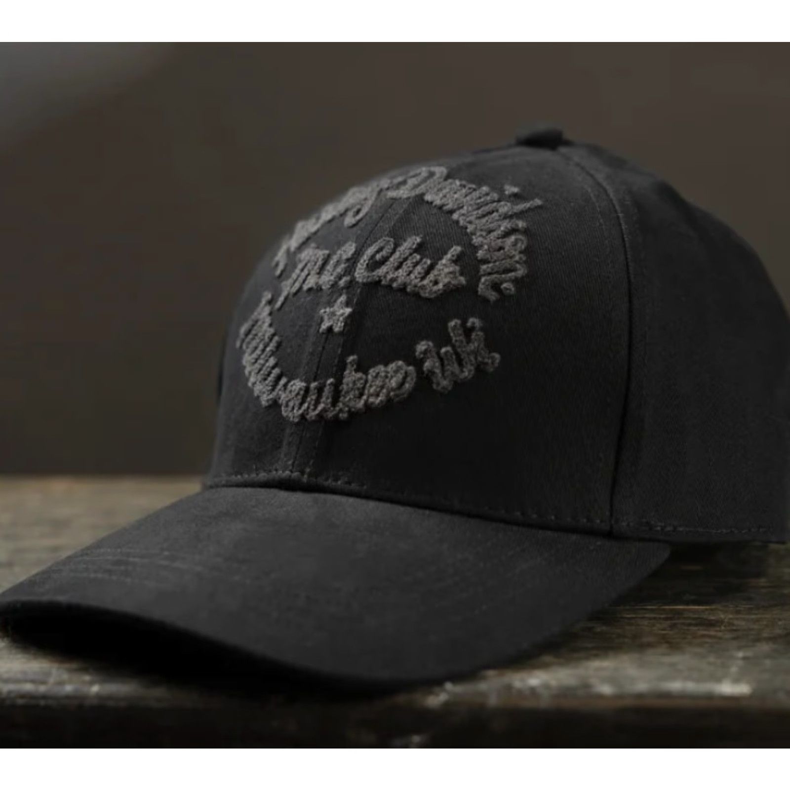 Harley Davidson Harley-Davidson Club Crew Baseball Cap 97758-23VW Black Flexfit NWT Limited Size ONE SIZE - 2 Thumbnail
