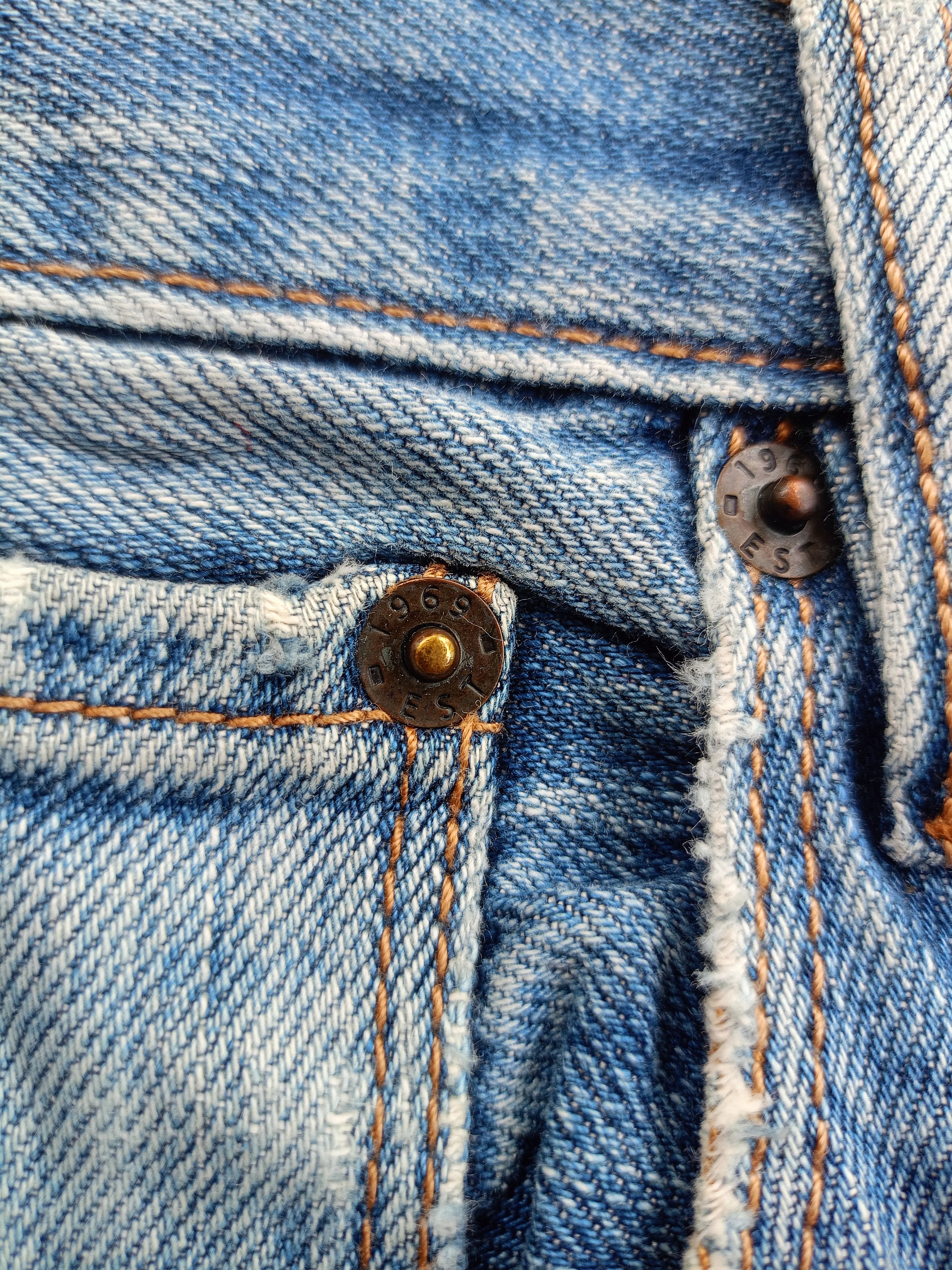 Gap × Vintage GAP 1969 Distressed Vintage Streetwear Men's Jean Size US 31 - 10 Thumbnail