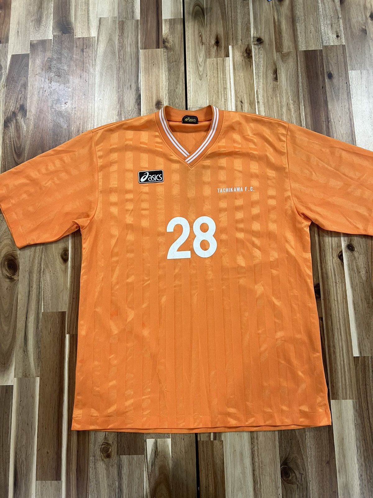 Asics Vintage 80’s Asics Japan #28 Jersey Size US L / EU 52-54 / 3 - 1 Thumbnail
