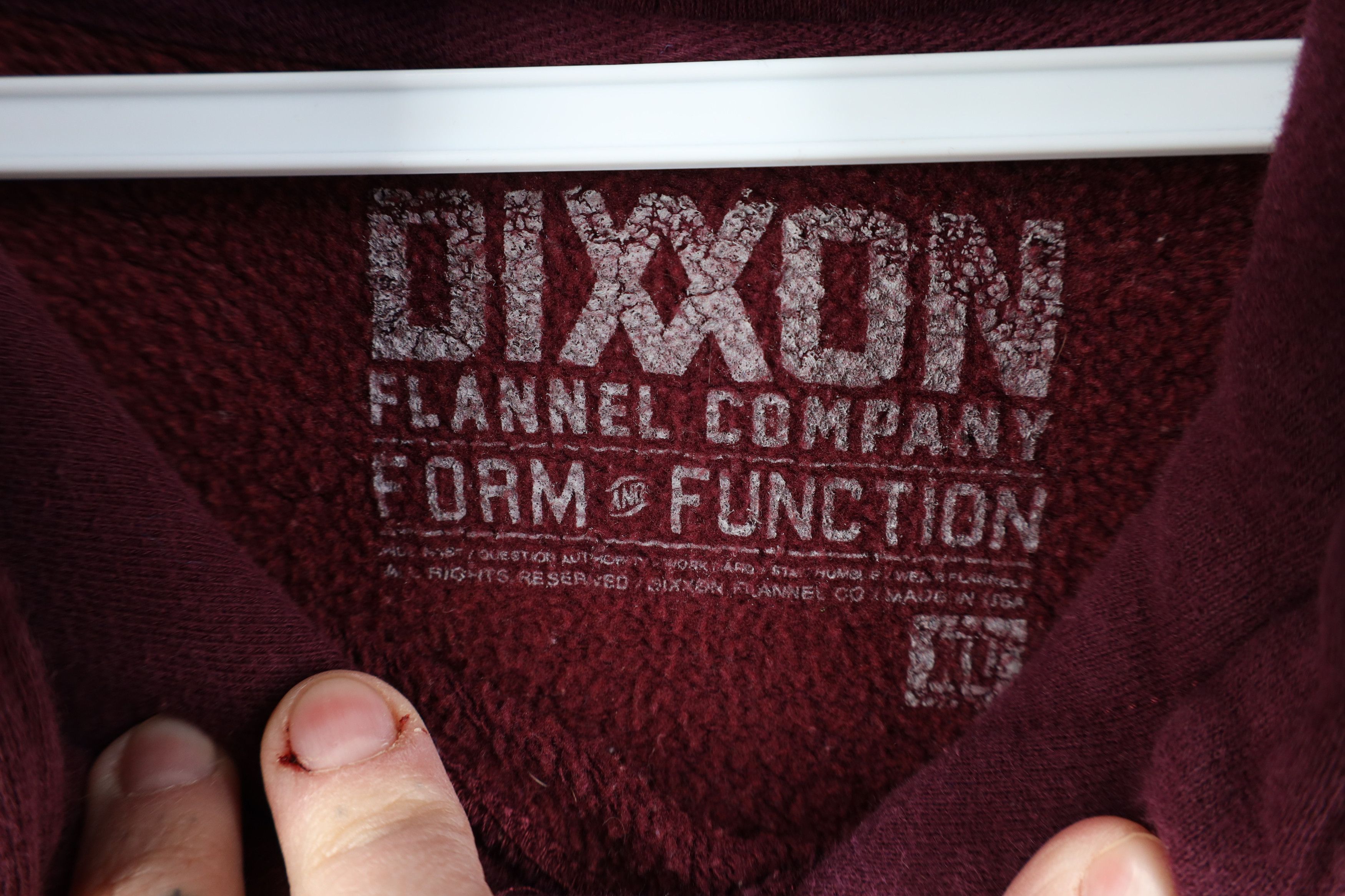 Vintage Dixxon Flannel Company Live Fast Skull Hoodie Sweatshirt Size US XL / EU 56 / 4 - 7 Thumbnail