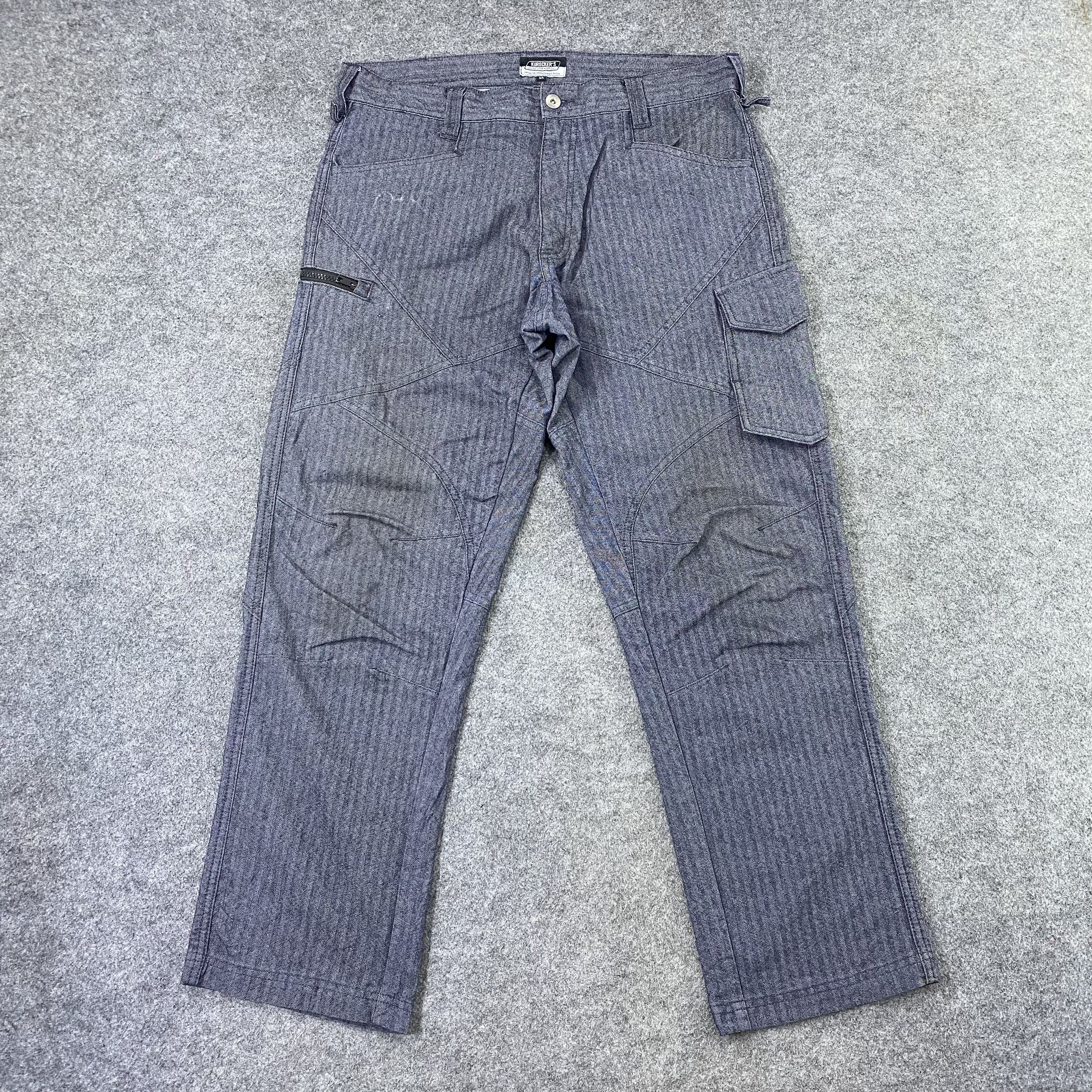 Japanese Brand Kurocker's Cargo Pants - C036 Size US 35 - 1 Thumbnail