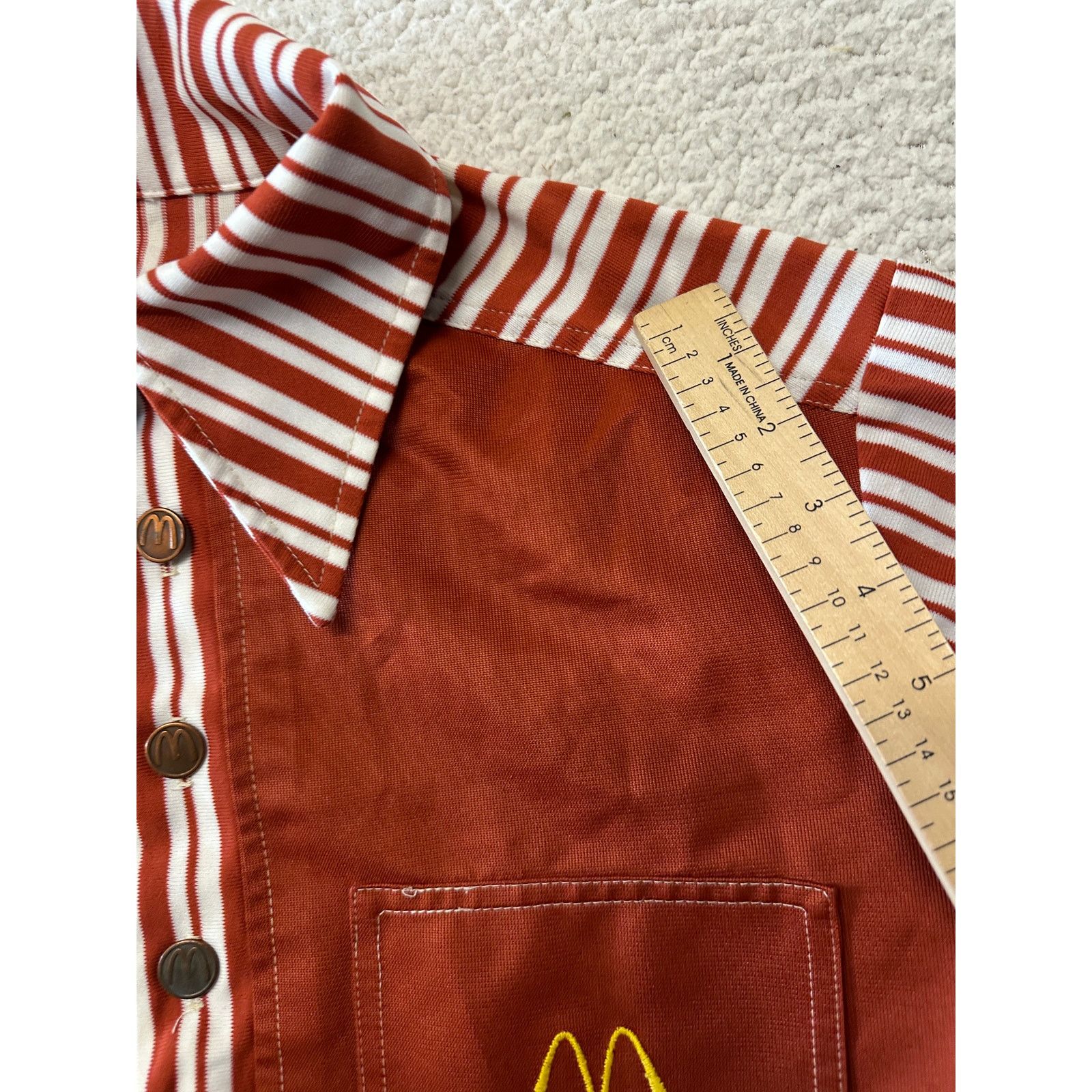 Other Vintage 1976 McDonald Employed Uniform Shirt Pants & Apron Size US M / EU 48-50 / 2 - 4 Thumbnail