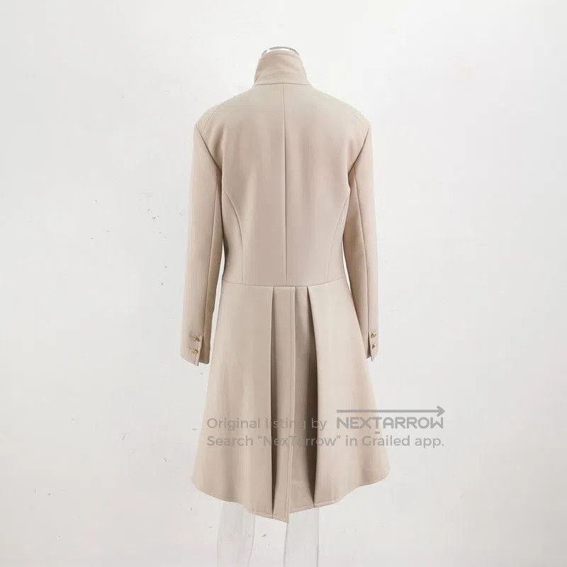 Louis Vuitton Louis Vuitton Beige Cotton Stand Collar Coat. Size US M / EU 48-50 / 2 - 3 Thumbnail